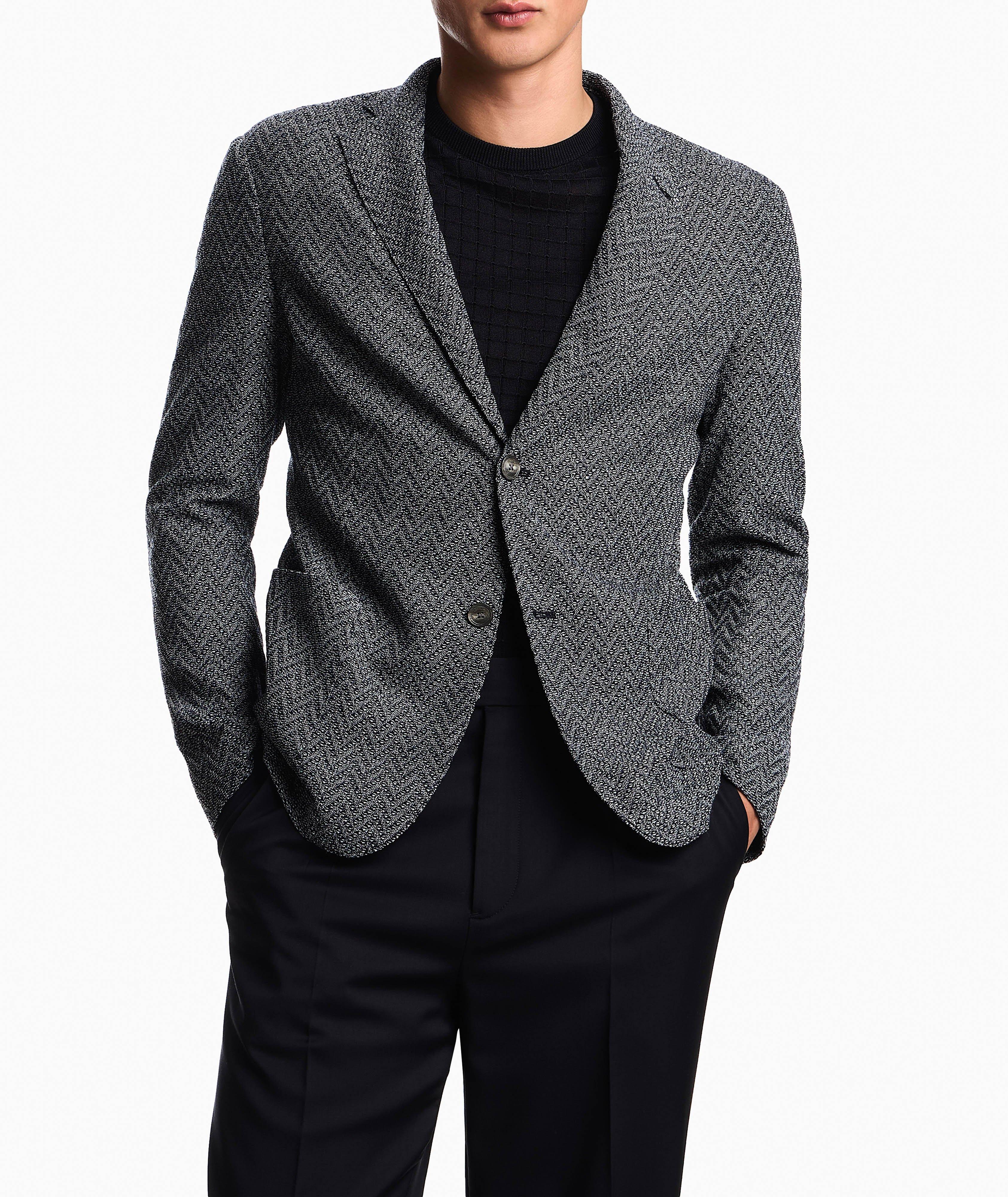 Chevron Single-Breasted Sport Jacket  image 1