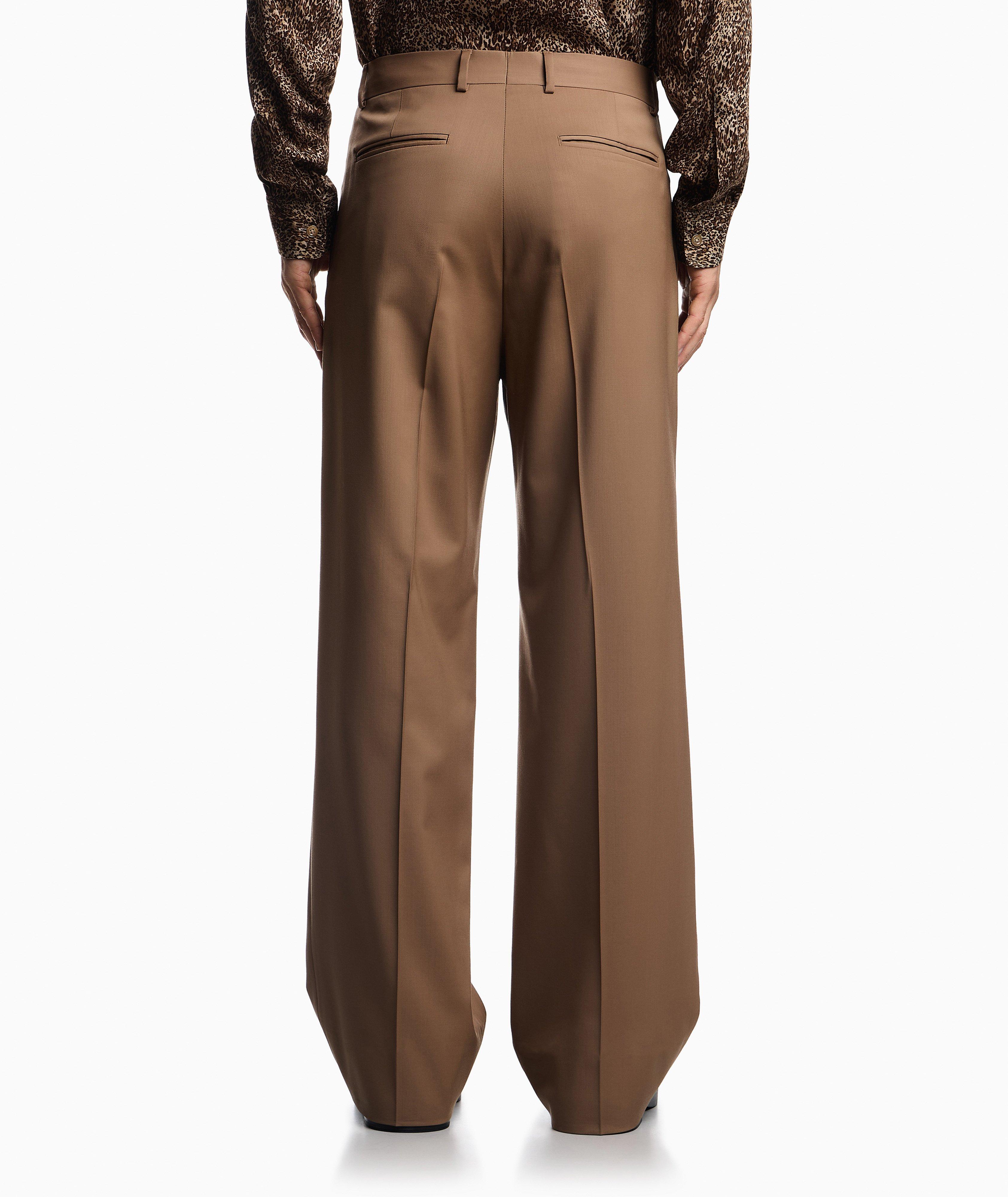 Stretch-Virgin Wool Wide-Leg Pants image 2