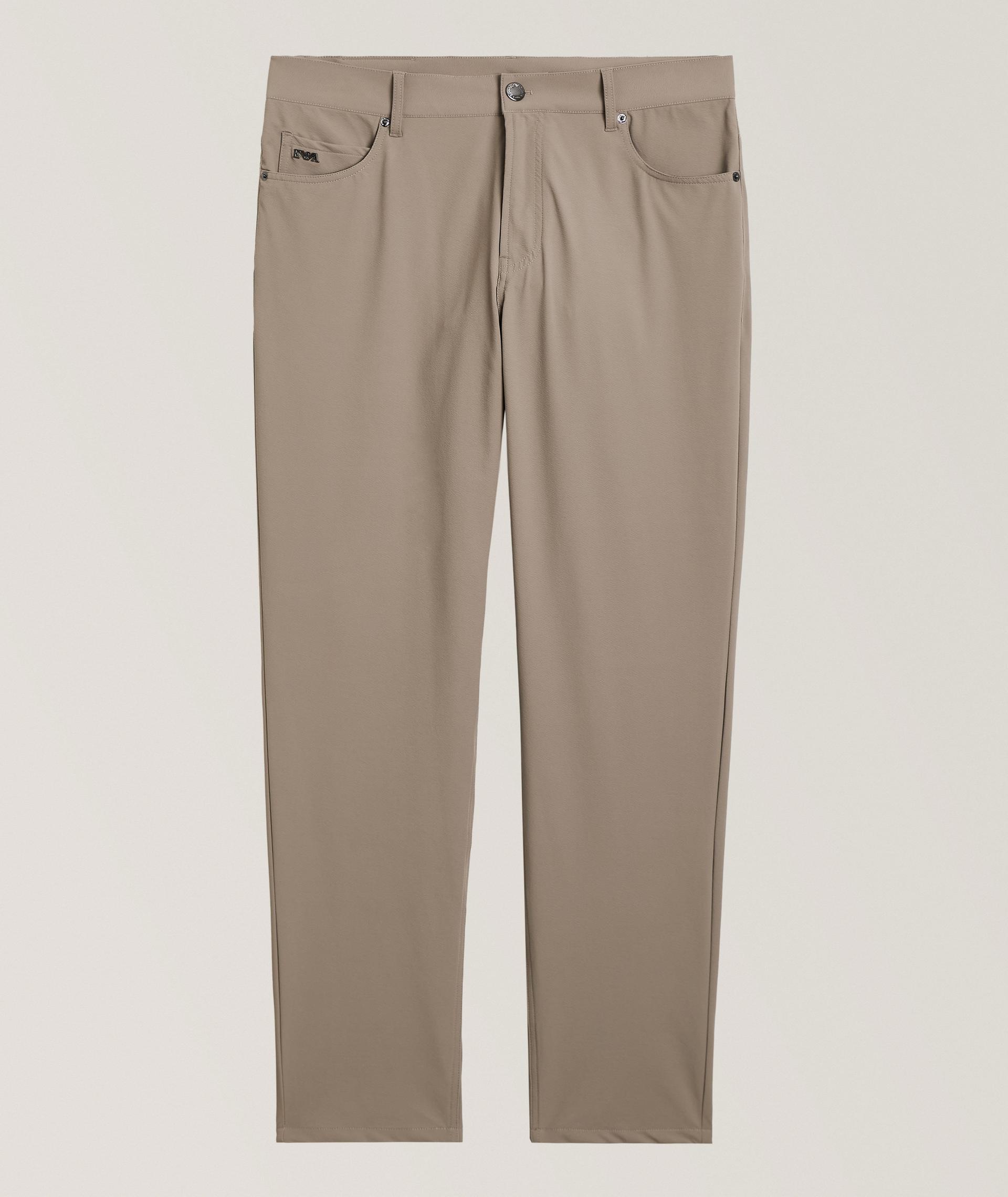 Straight-Fit Five-Pocket Pants image 0