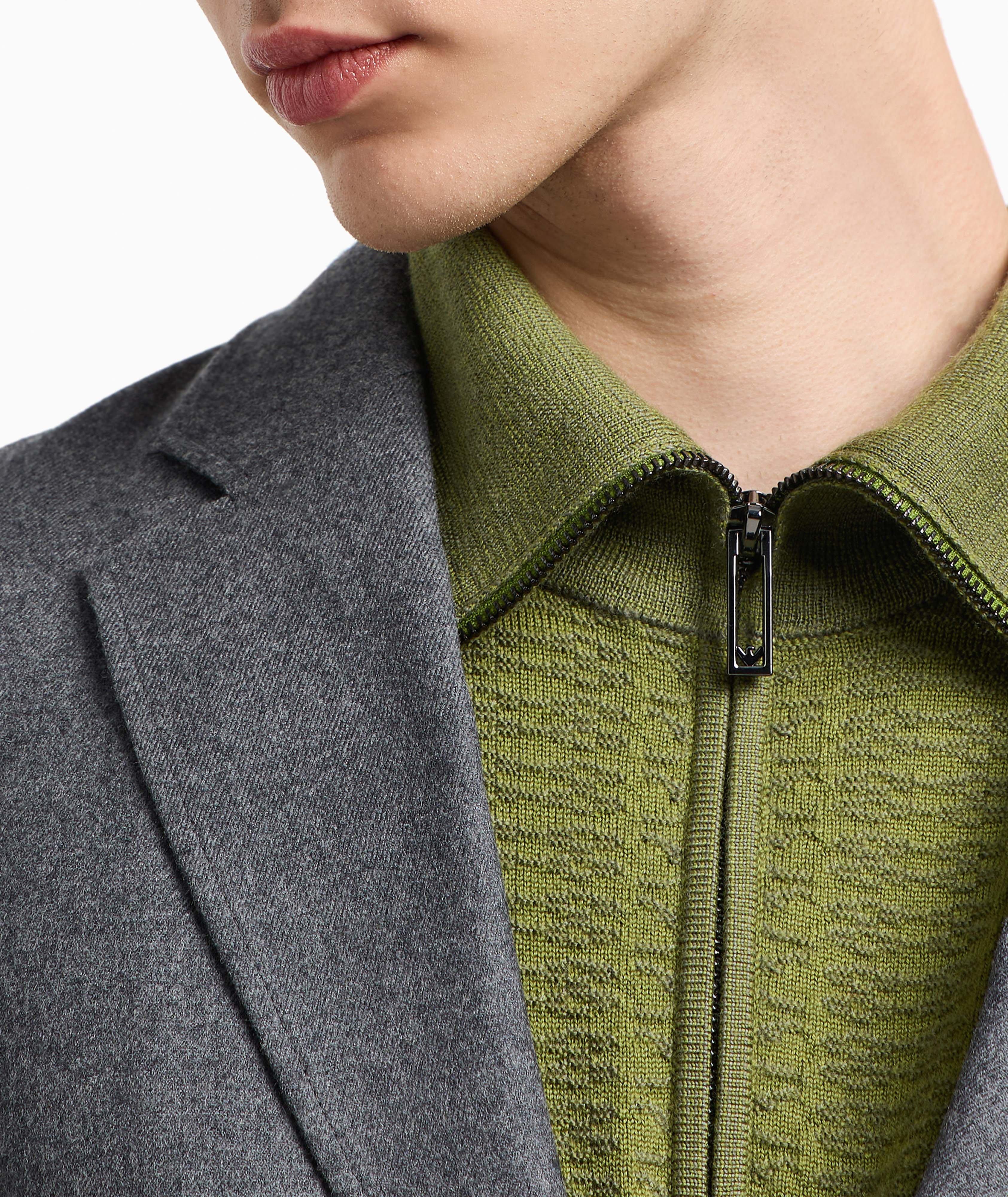Stretch-Virgin Wool Sport Jacket image 3