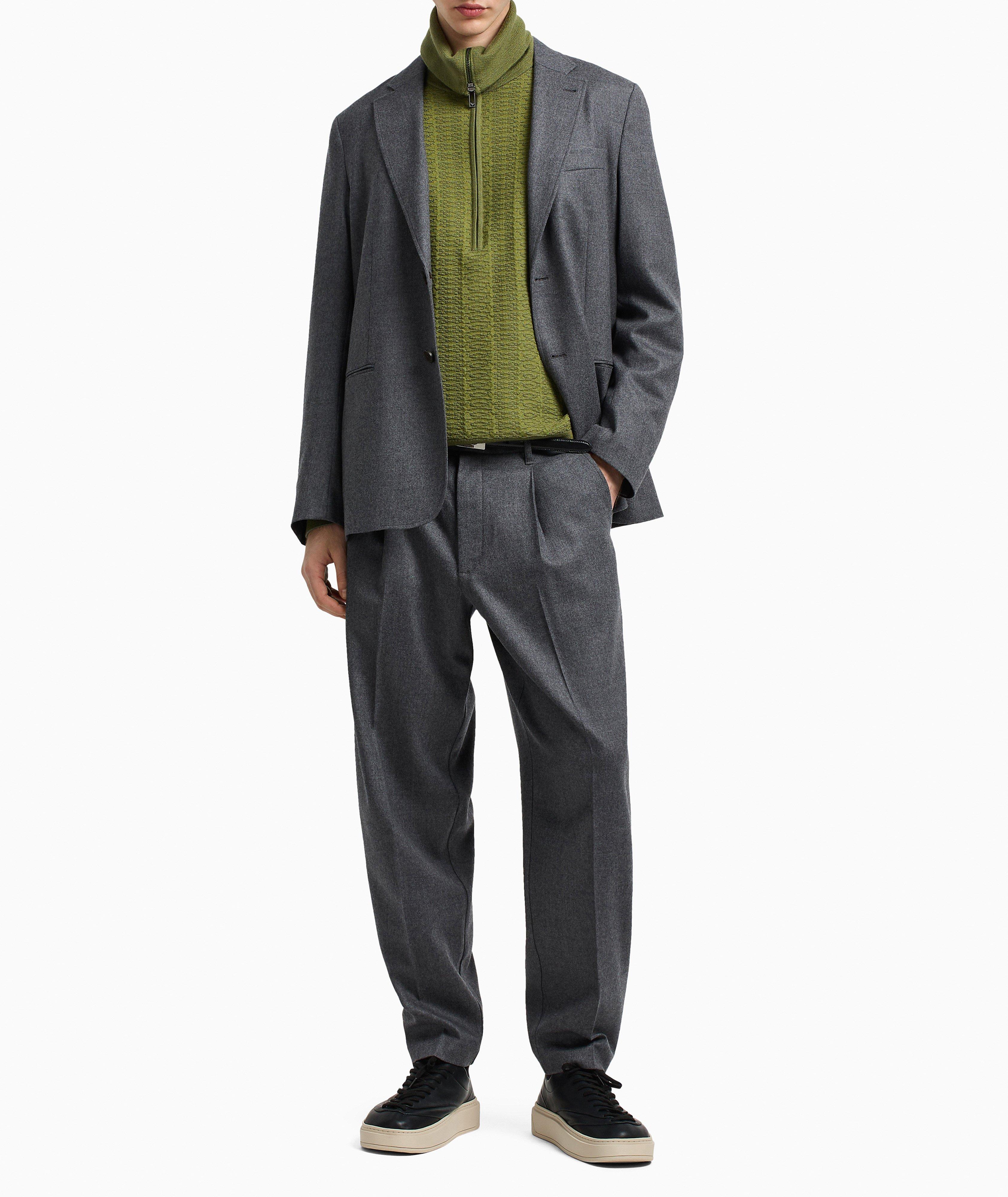 Stretch-Virgin Wool Sport Jacket image 4