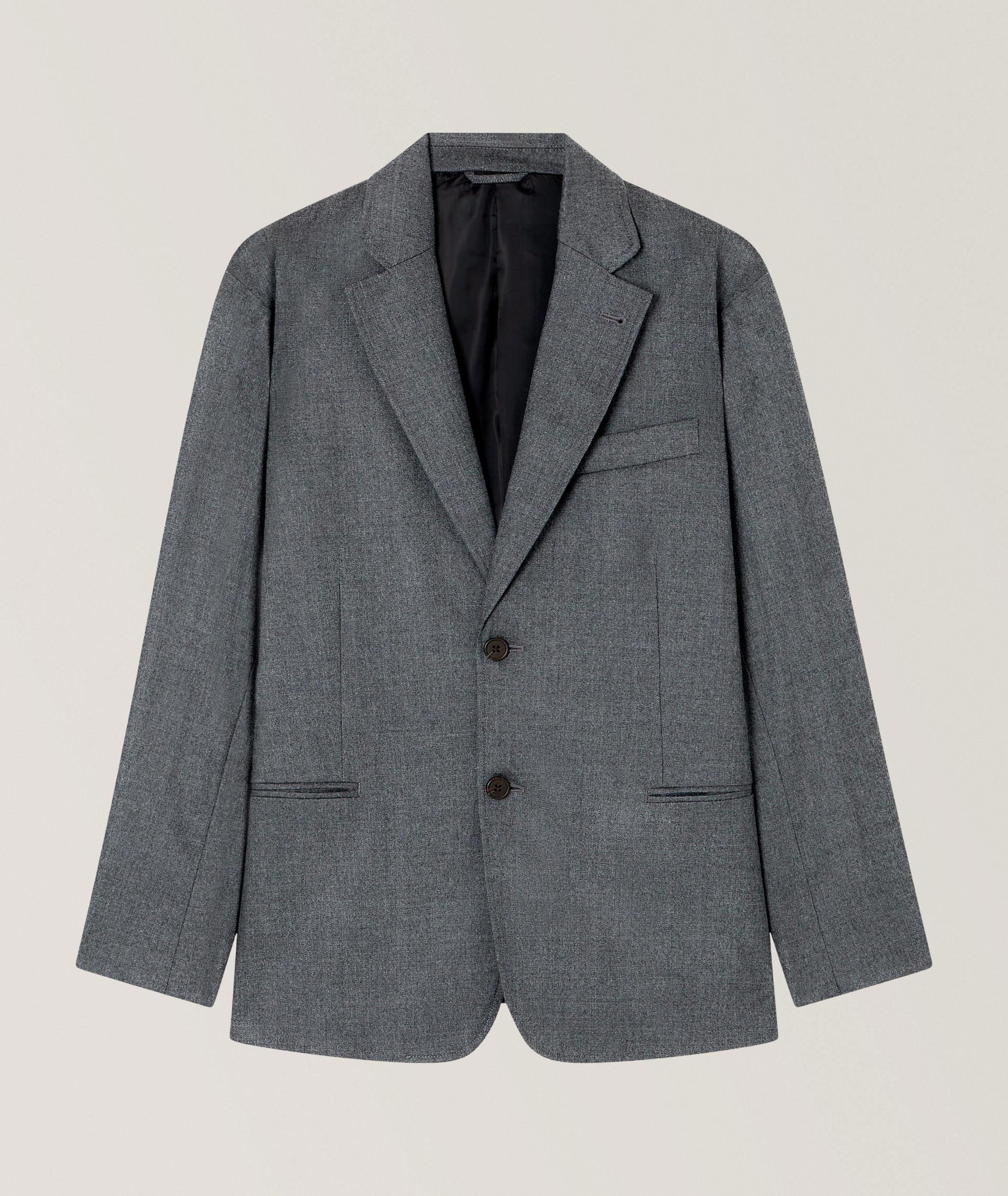 Stretch-Virgin Wool Sport Jacket image 0