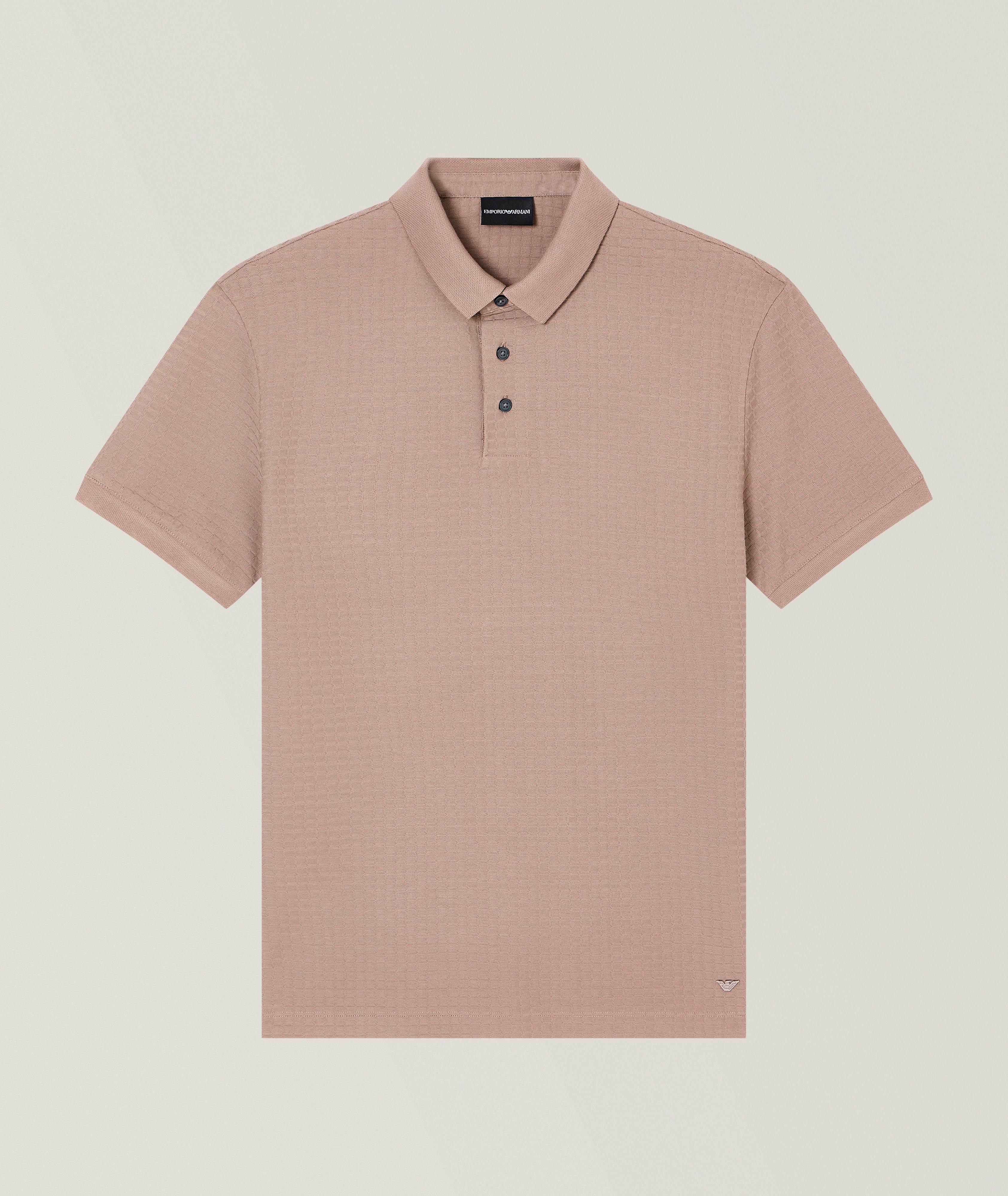 ASV Textured Jacquard Jersey Polo image 0