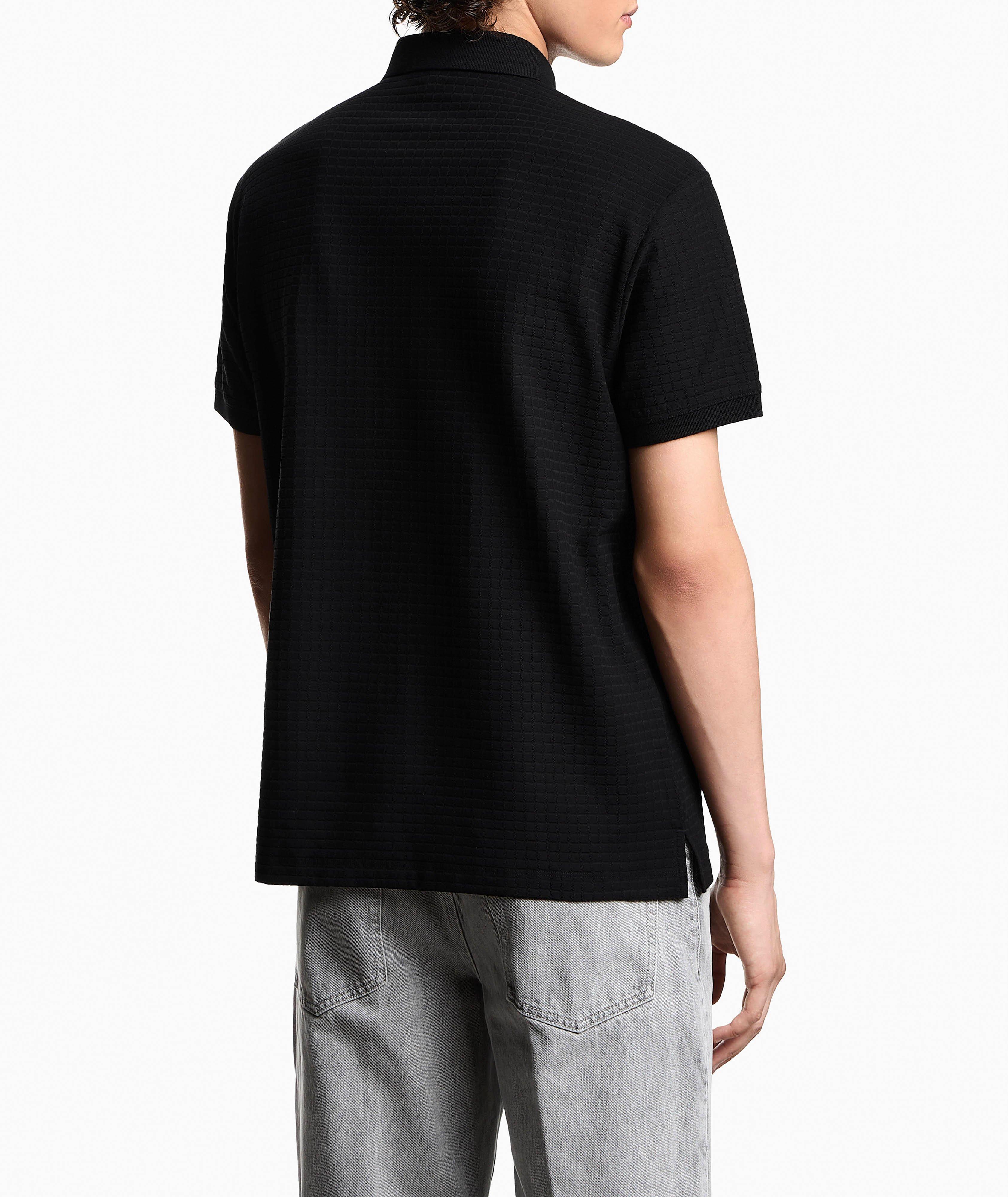 ASV Textured Jacquard Jersey Polo image 2