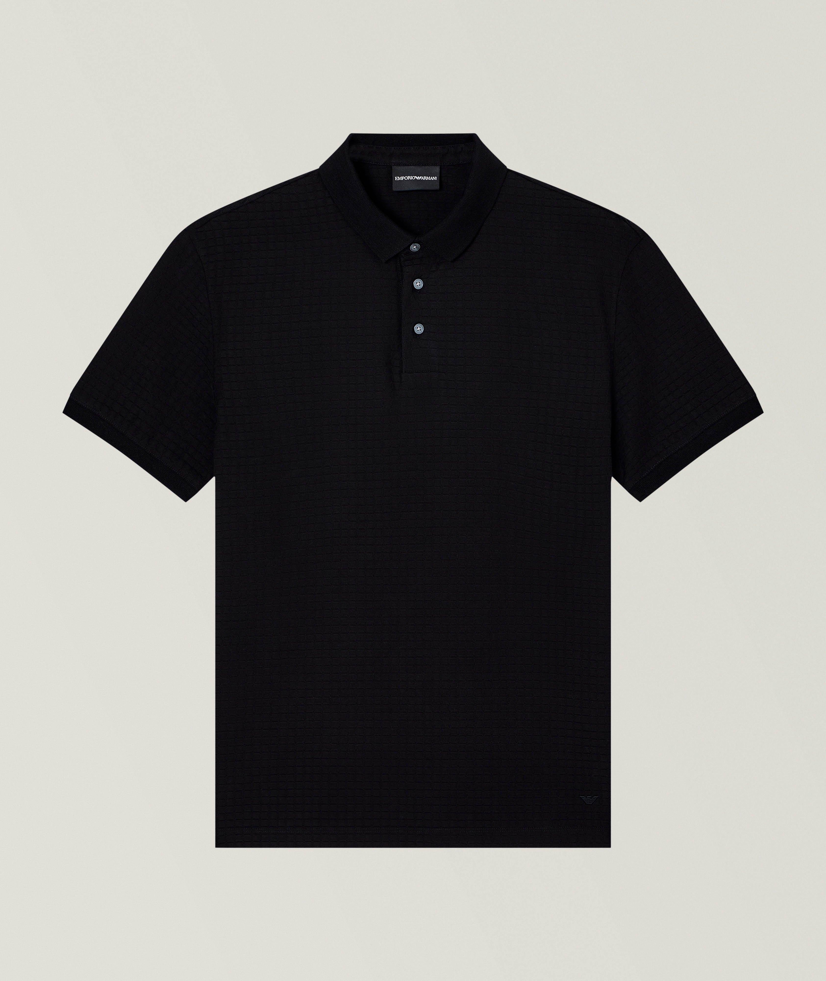 ASV Textured Jacquard Jersey Polo image 0