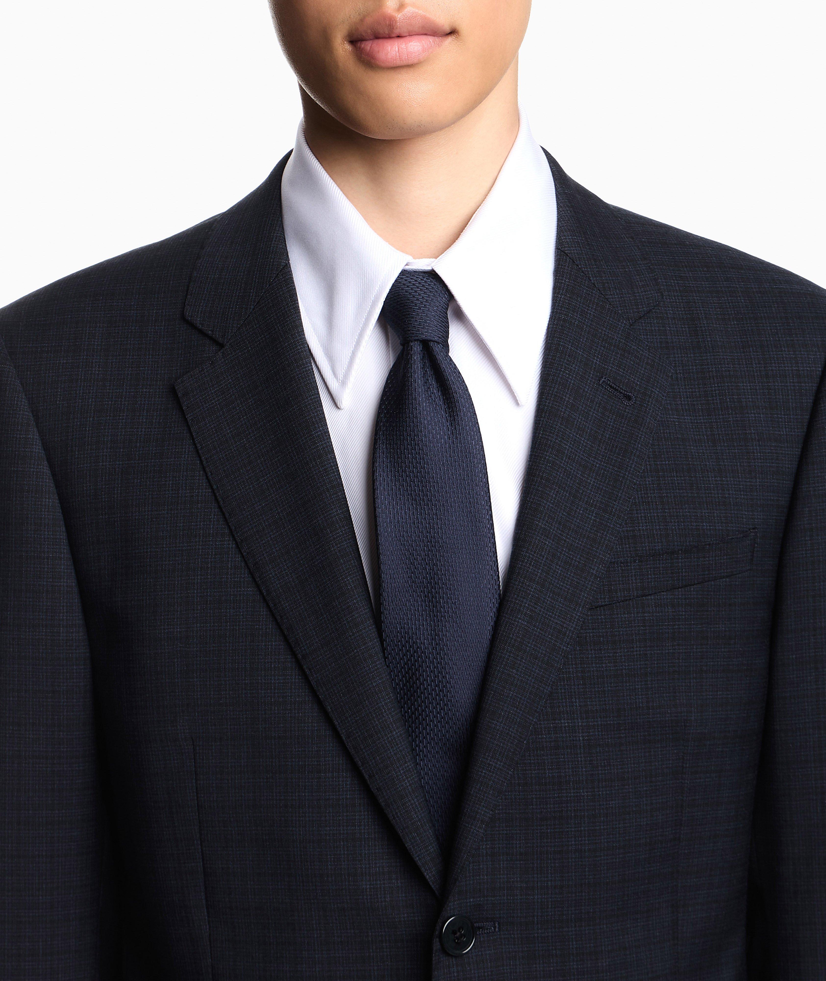 Jacquard Geometric Silk Tie image 2