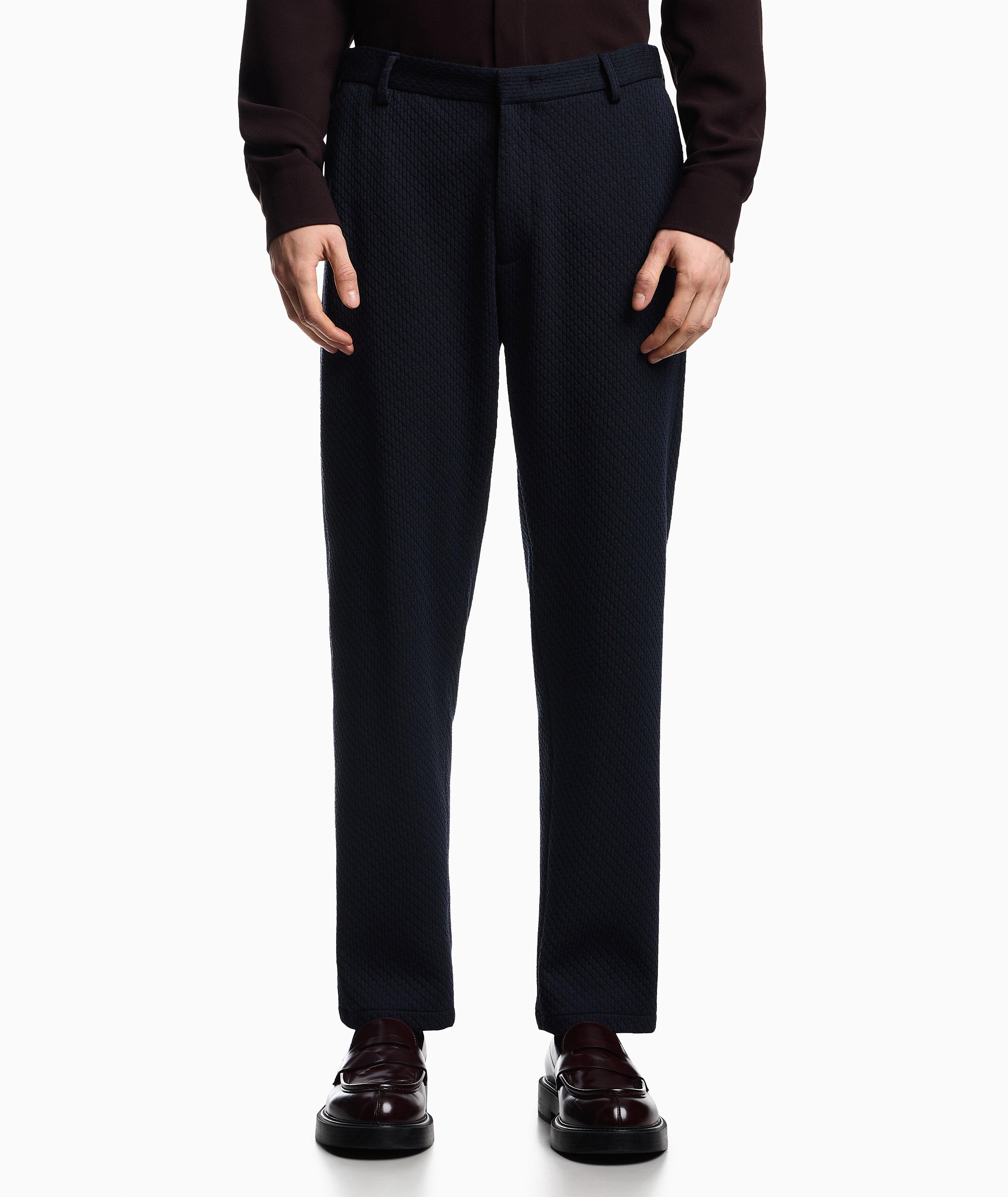 Chino en jersey double jacquard image 1