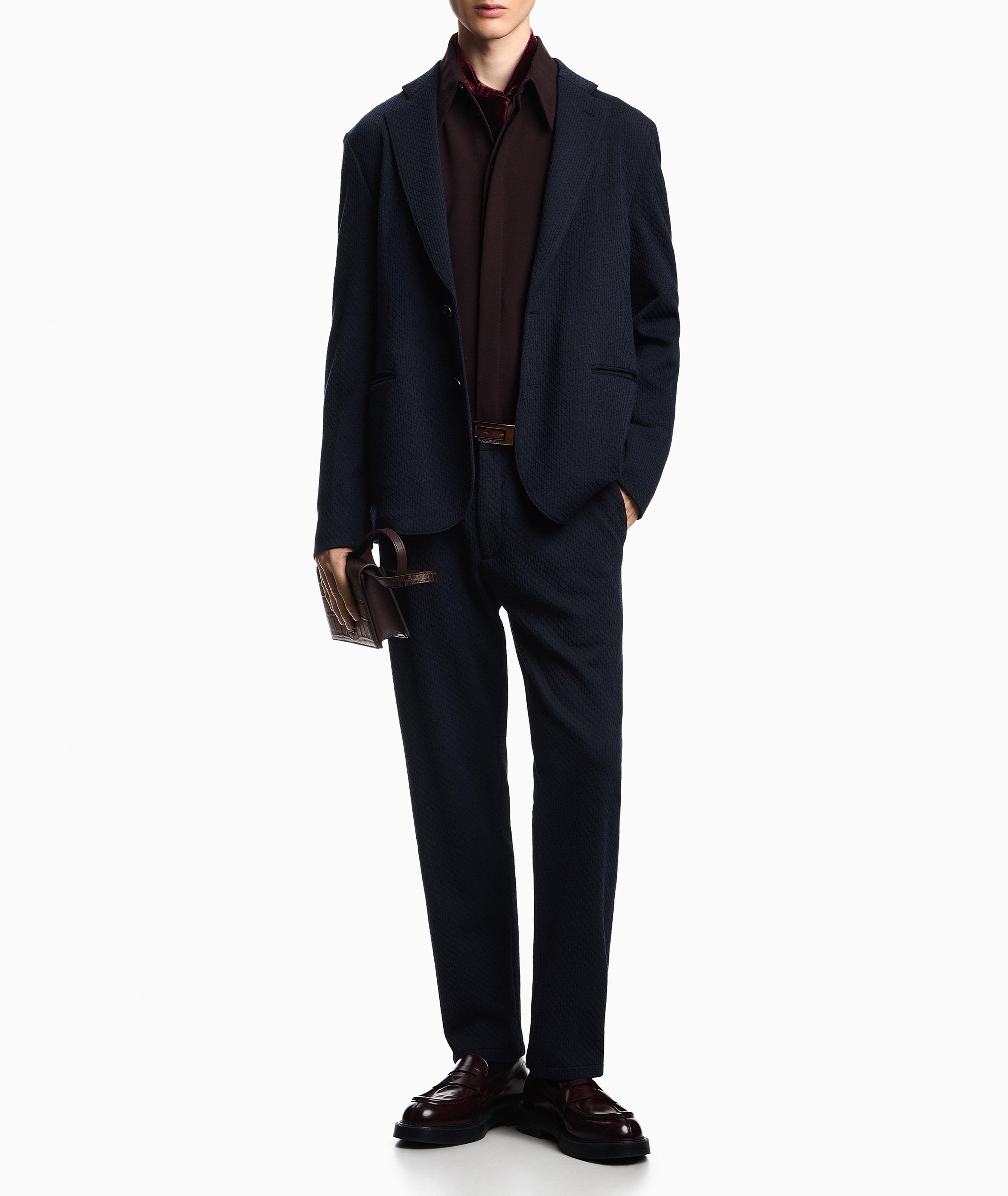 Chino en jersey double jacquard image 4