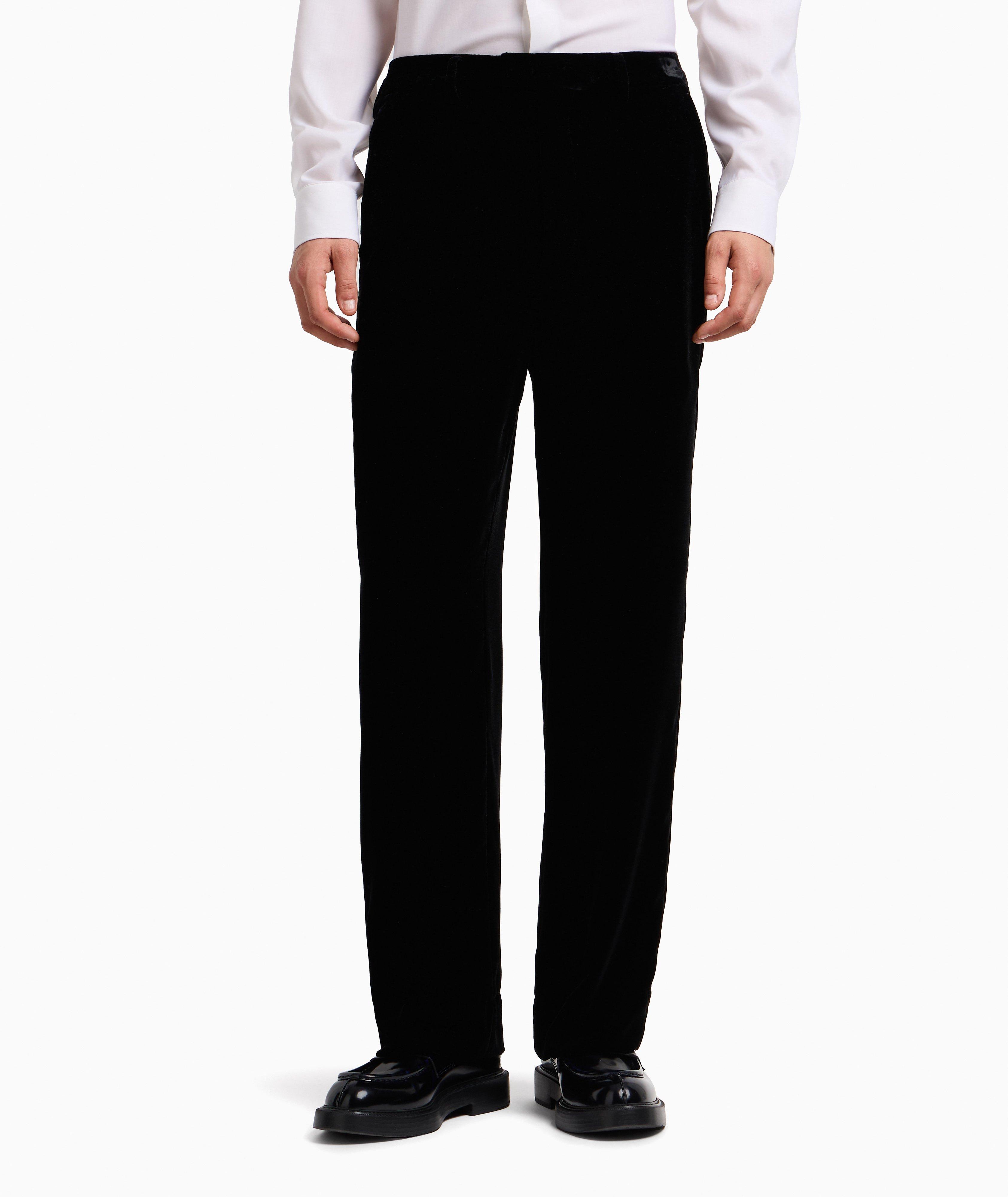 Icon Smooth Velvet Trousers image 1