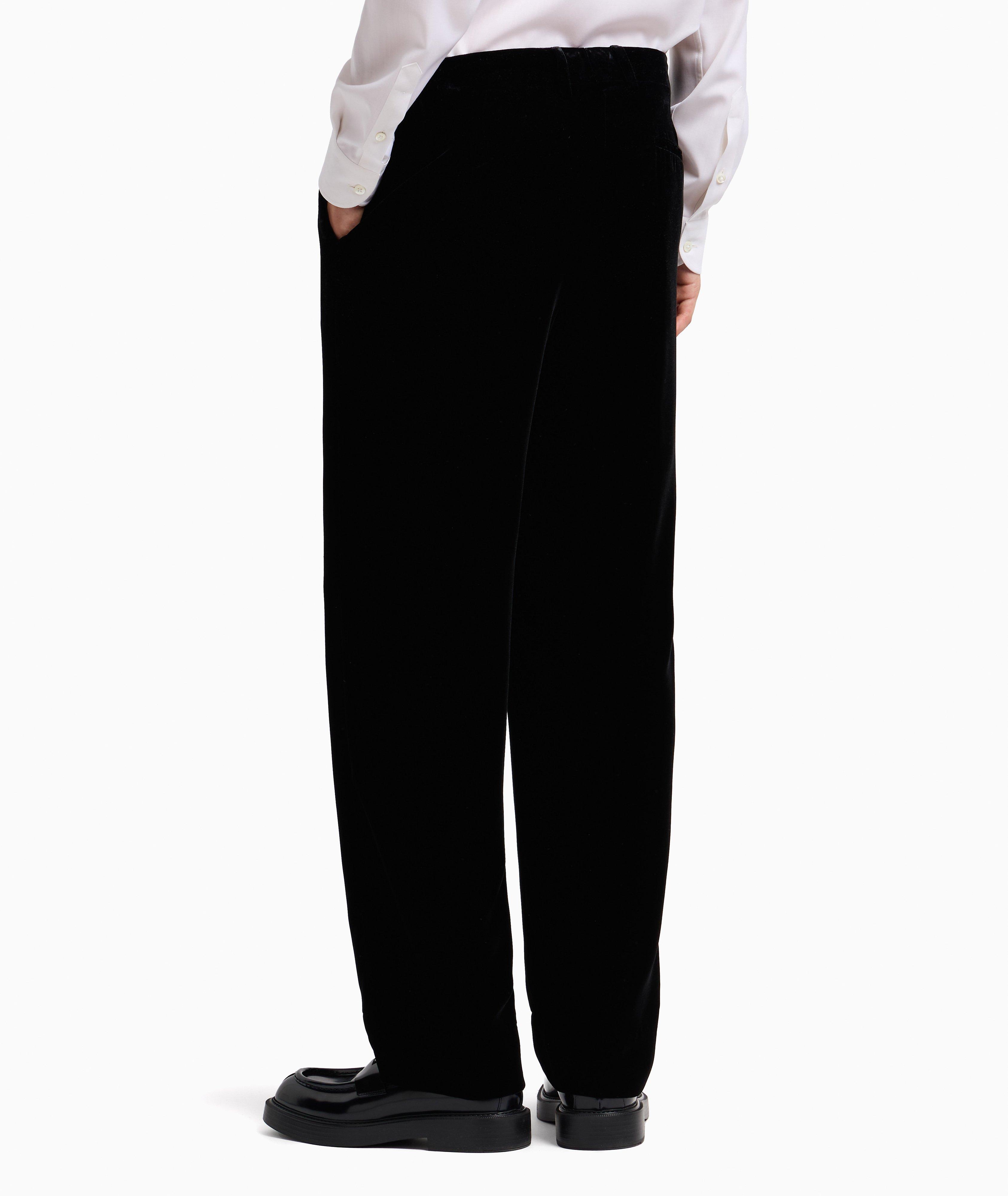 Icon Smooth Velvet Trousers image 2