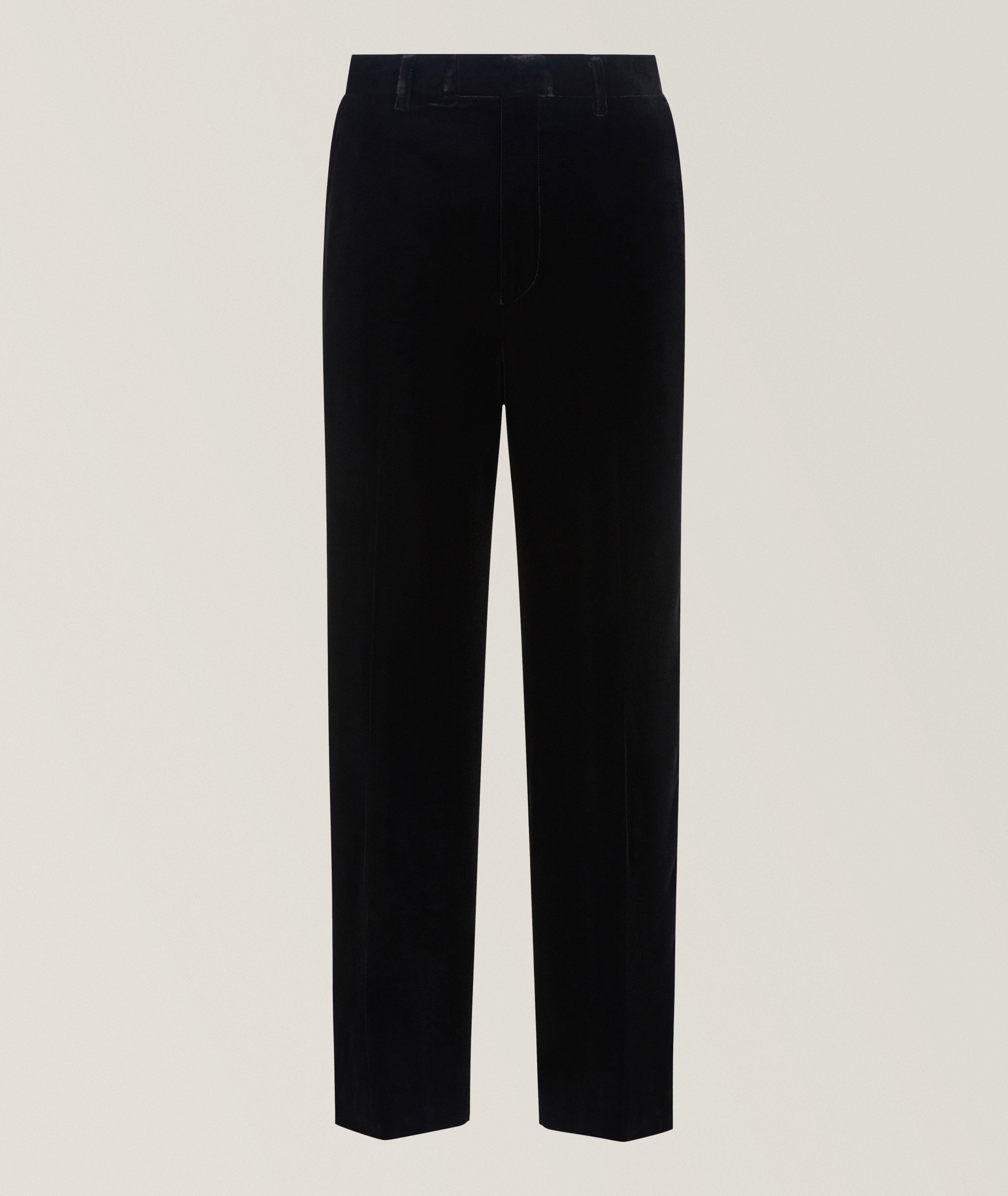 Icon Smooth Velvet Trousers image 0