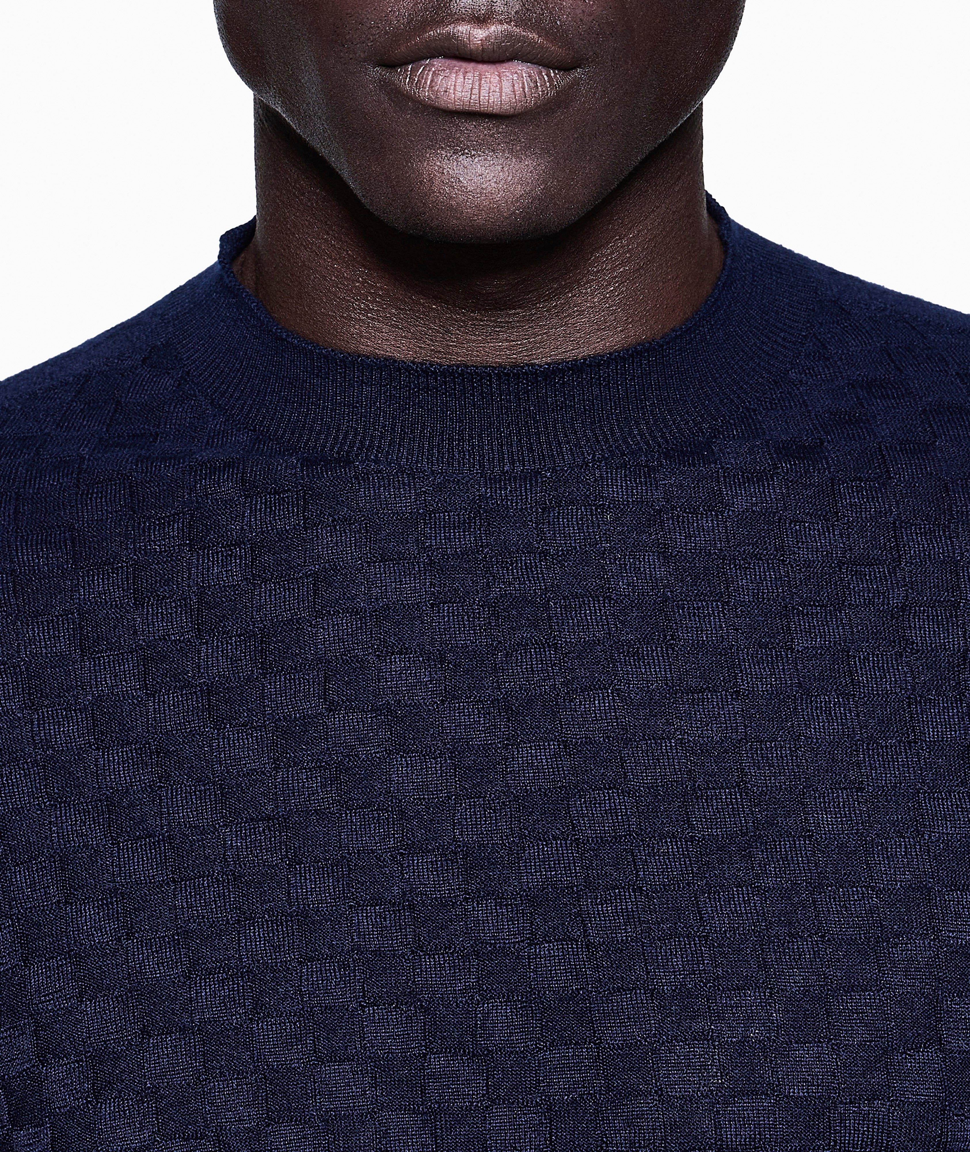 Cashmere-Silk Crewneck Sweater image 3