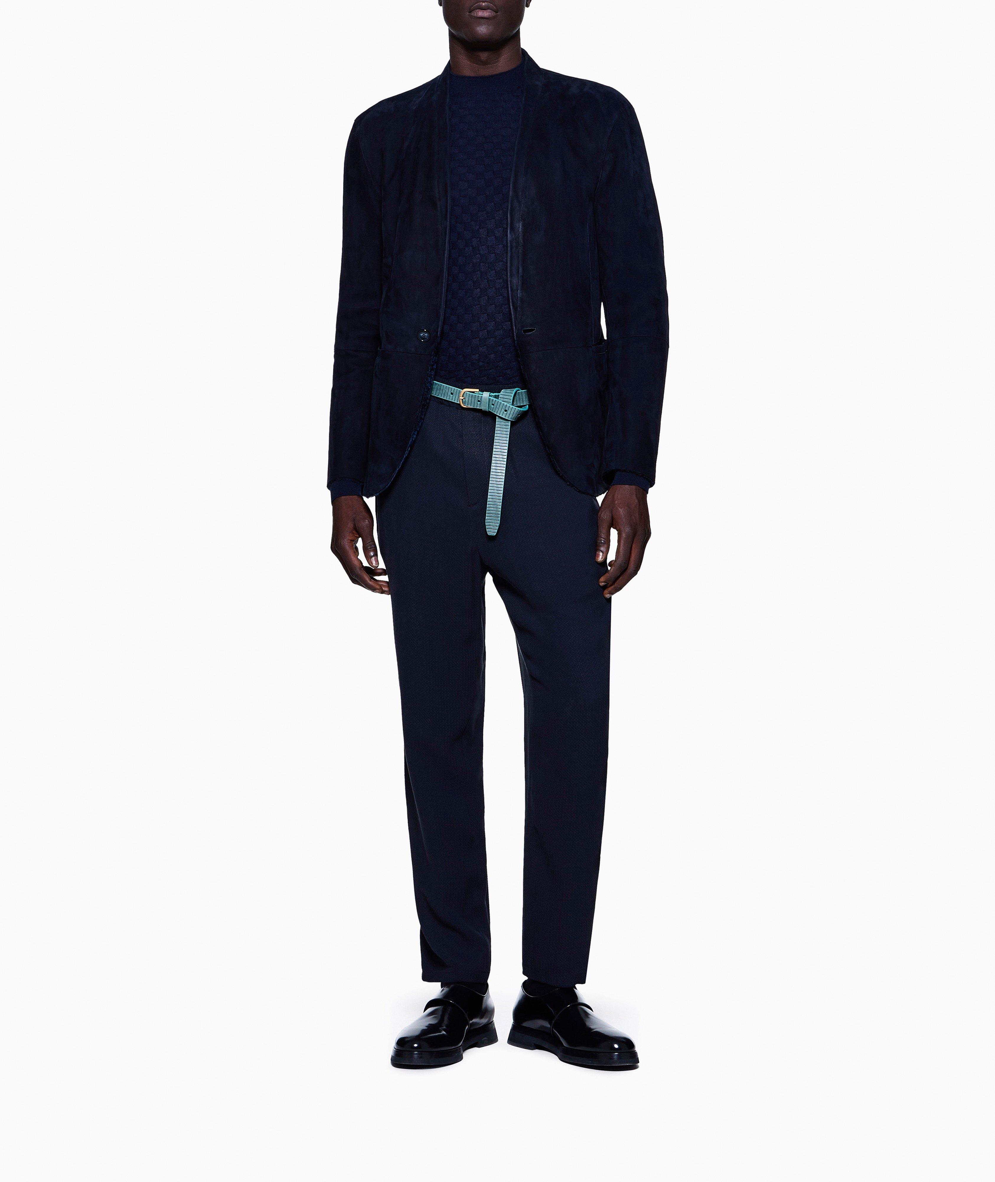 Cashmere-Silk Crewneck Sweater image 4