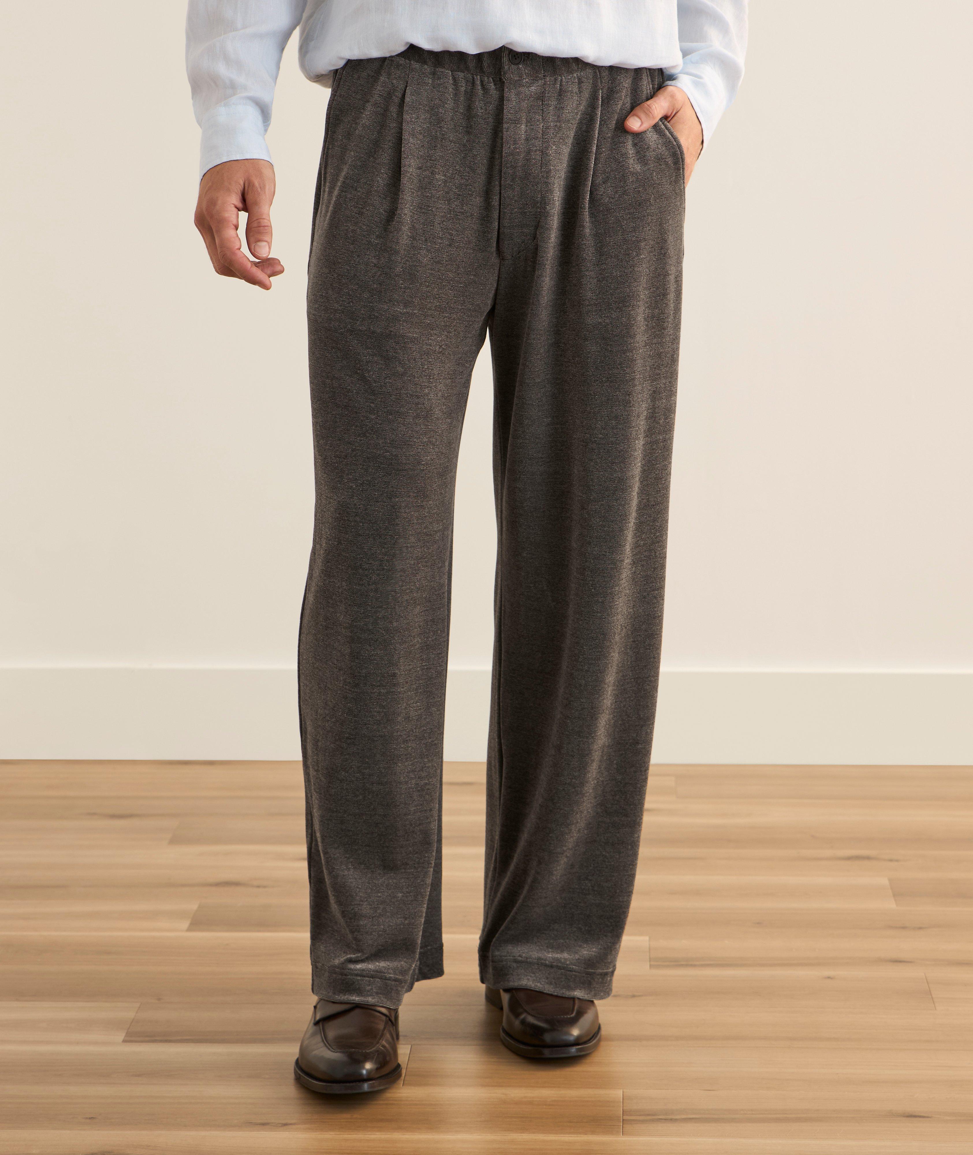 Milleraies Cotton-Blend Jersey Pants image 1