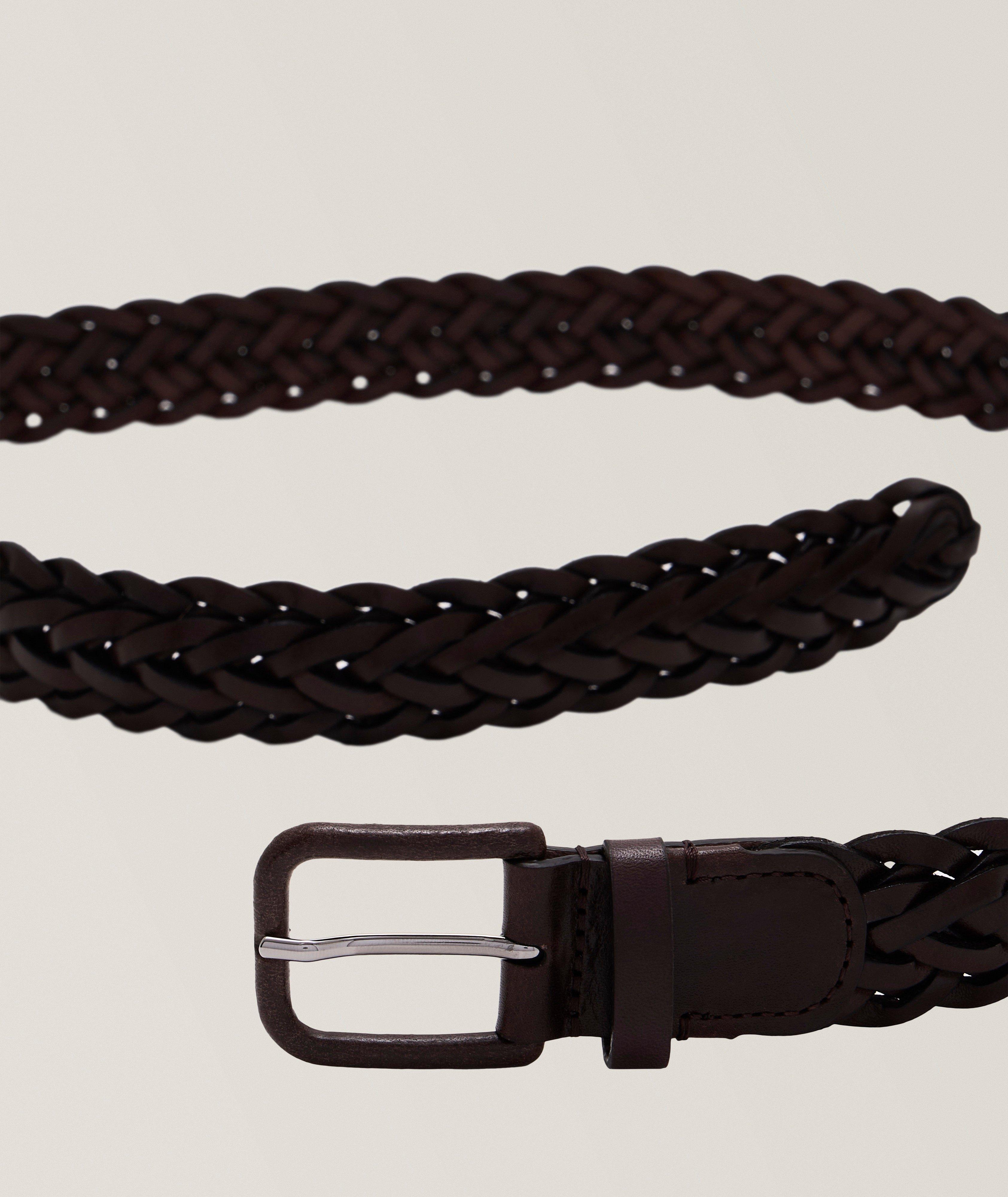 Braided Leather Belt image 2