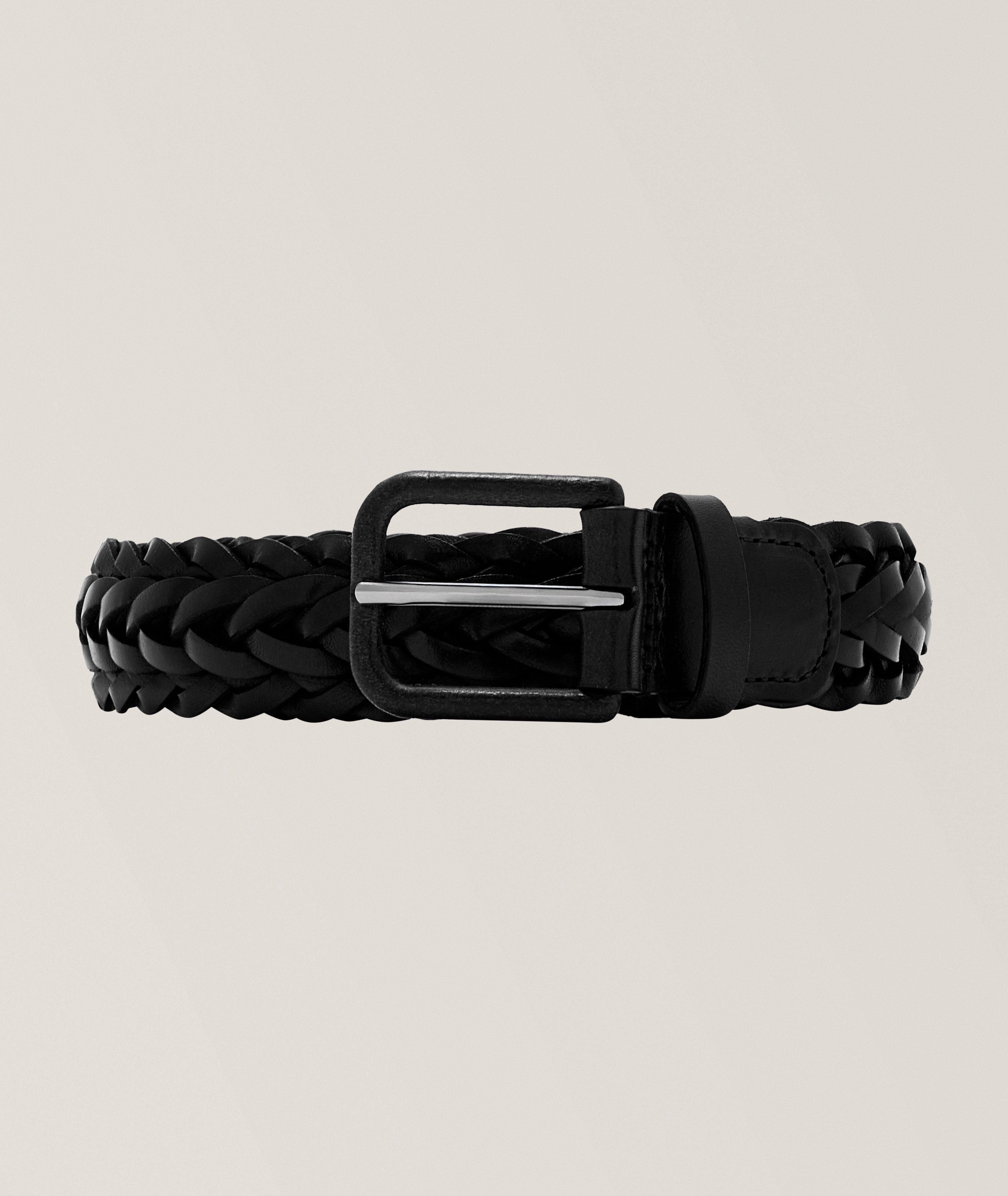 Braided Leather Belt image 0
