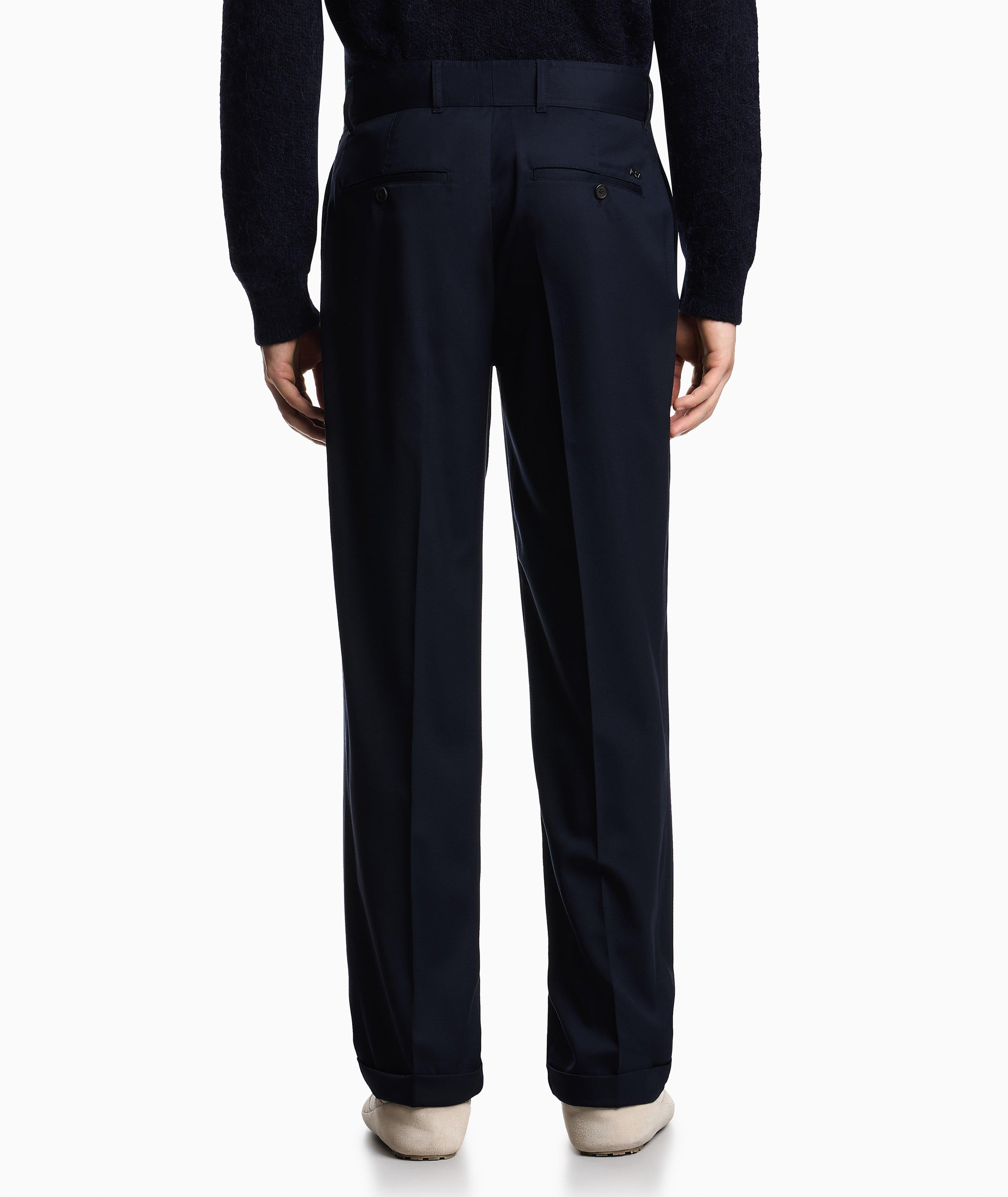 Stretch Virgin-Wool Trousers image 2