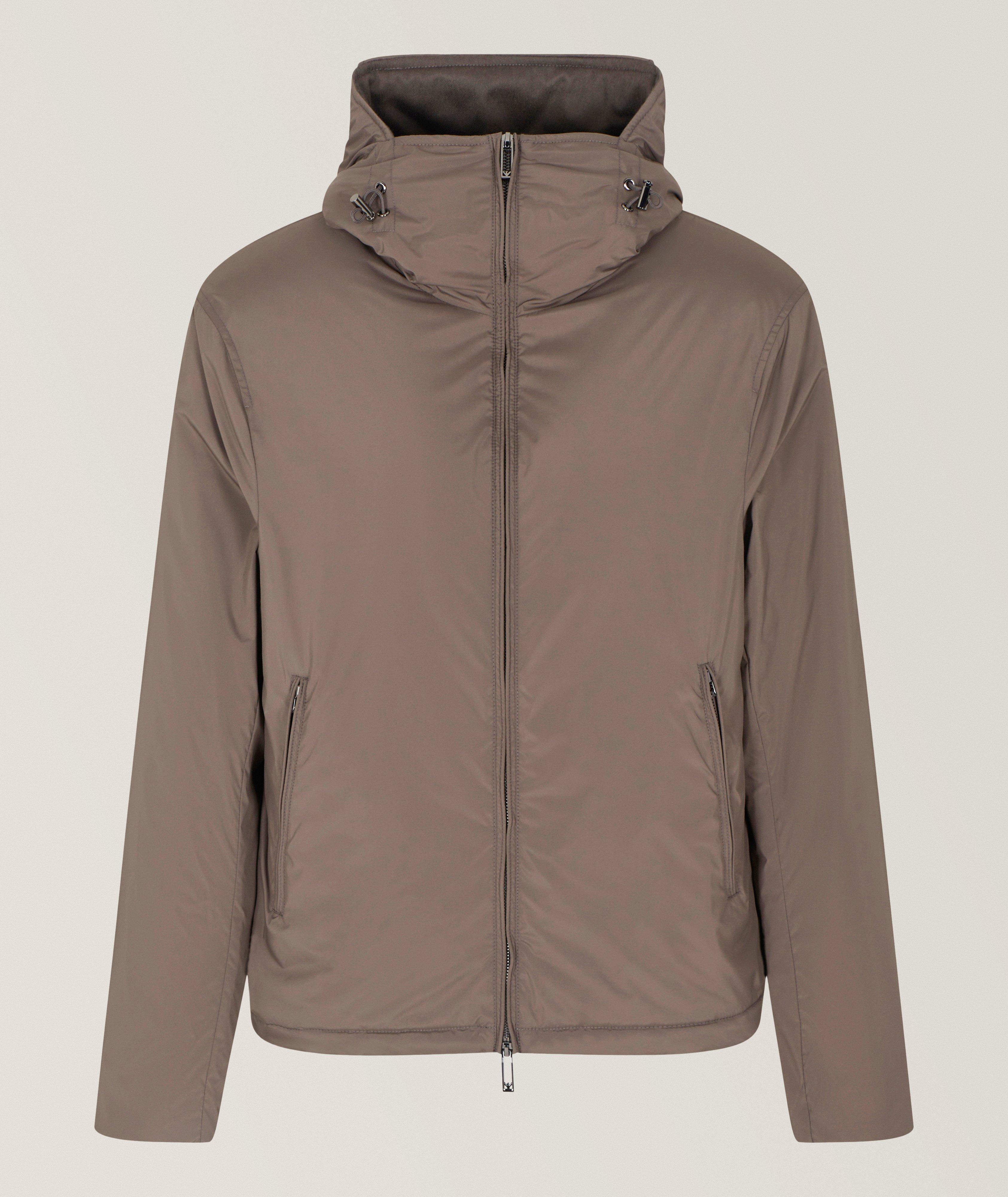 Travel Essentials Water-Repellent Hooded Jacket image 0