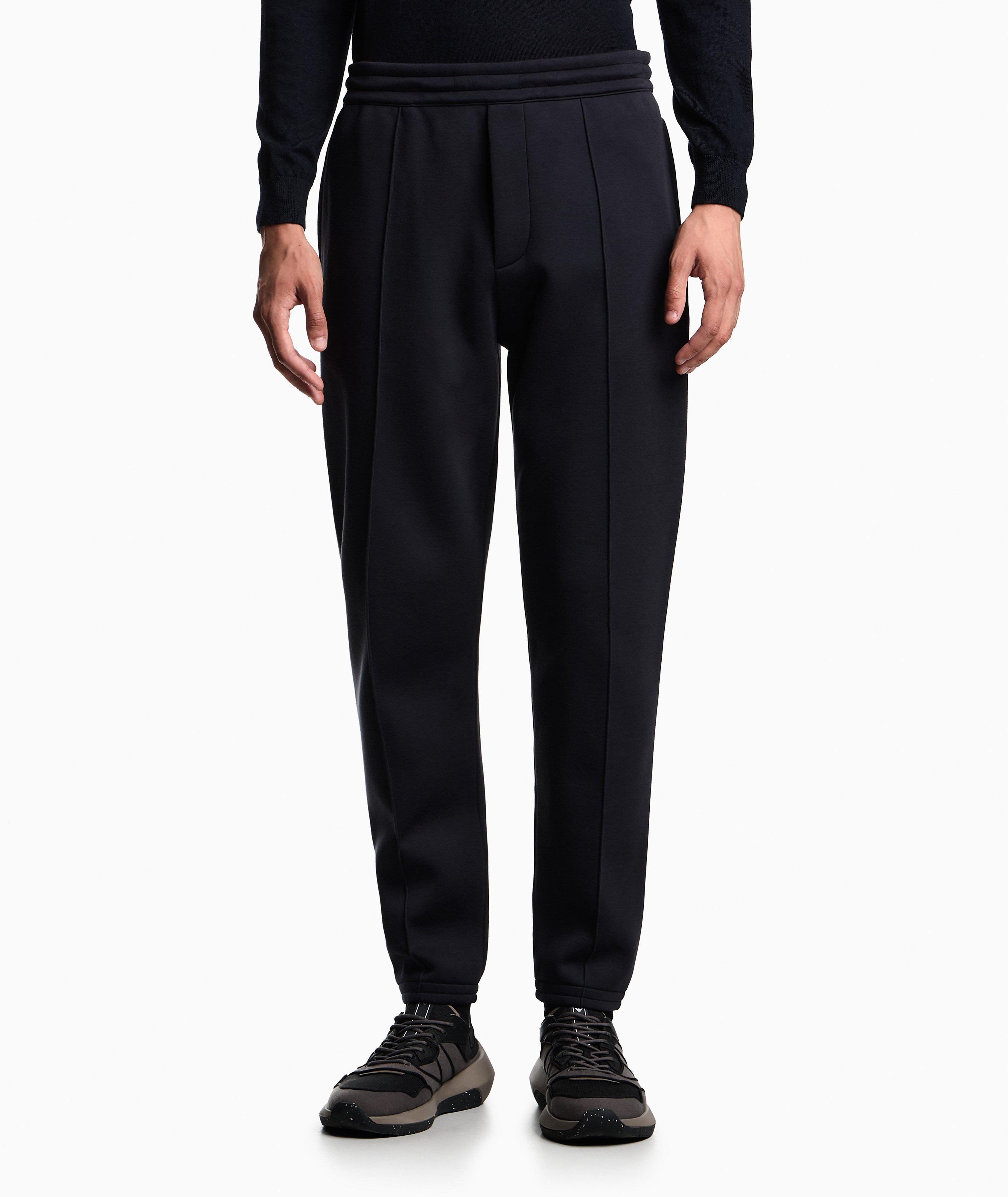Pantalon jogger en lyocell et laine image 1