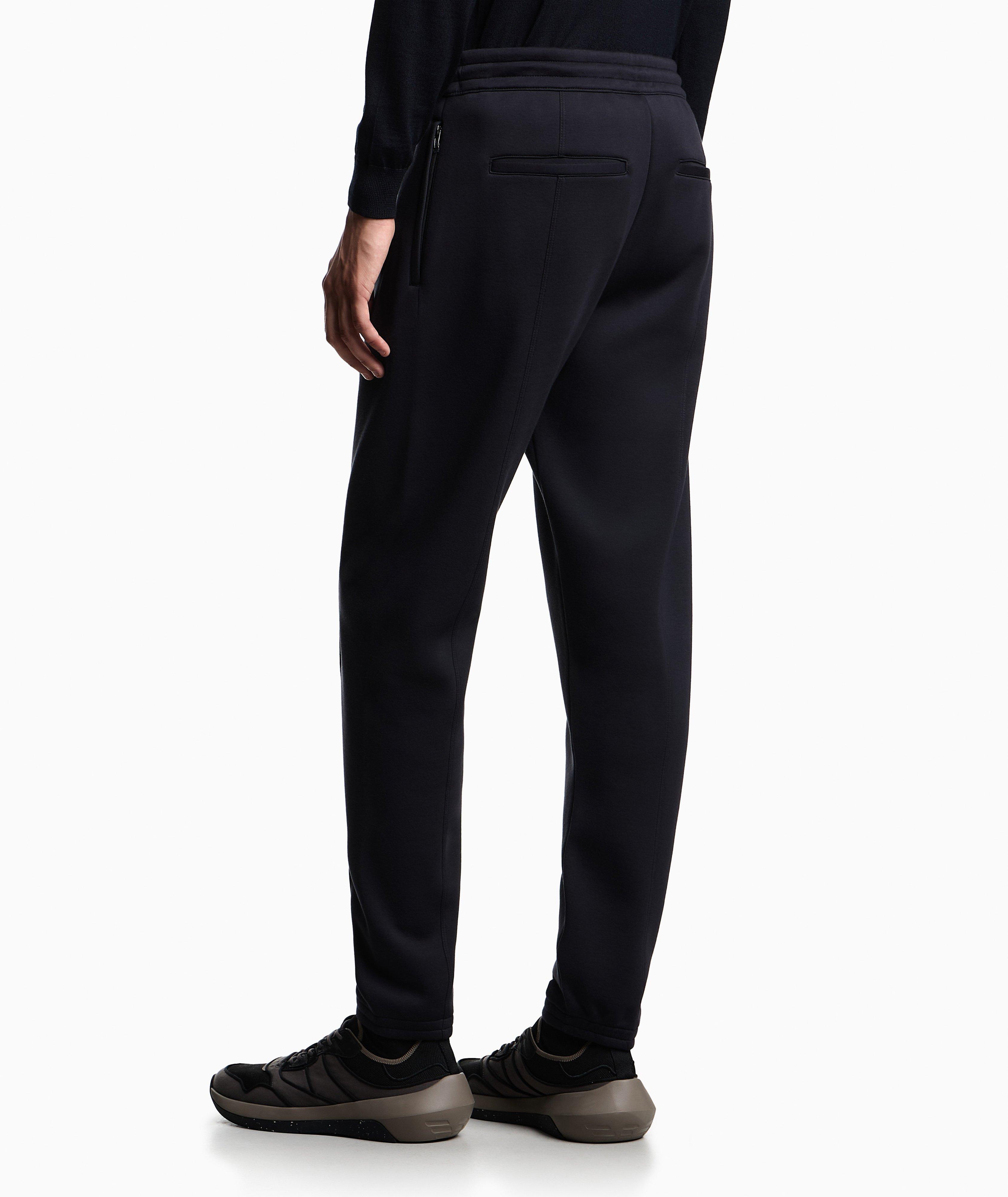 Pantalon jogger en lyocell et laine image 2
