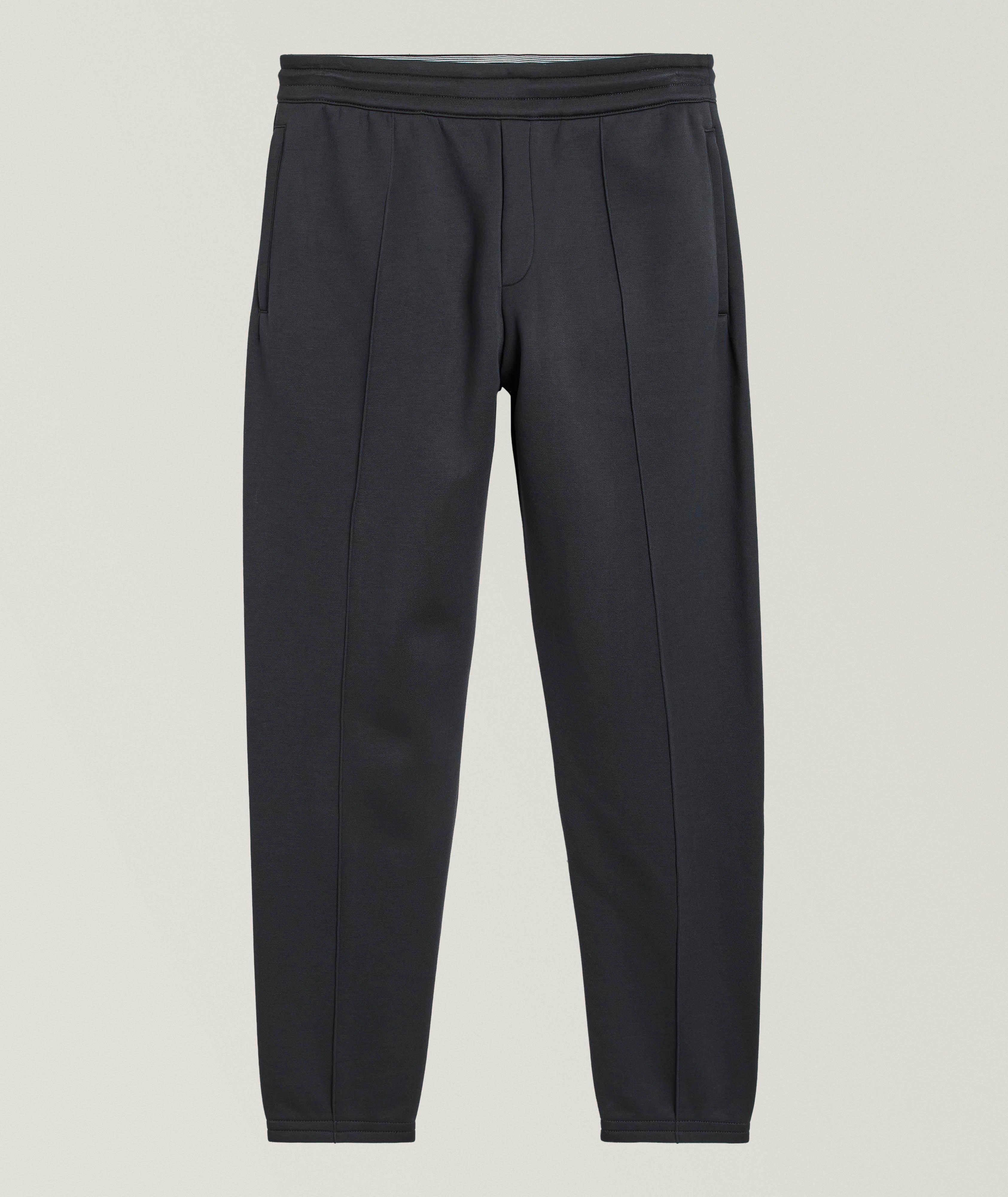 Pantalon jogger en lyocell et laine image 0