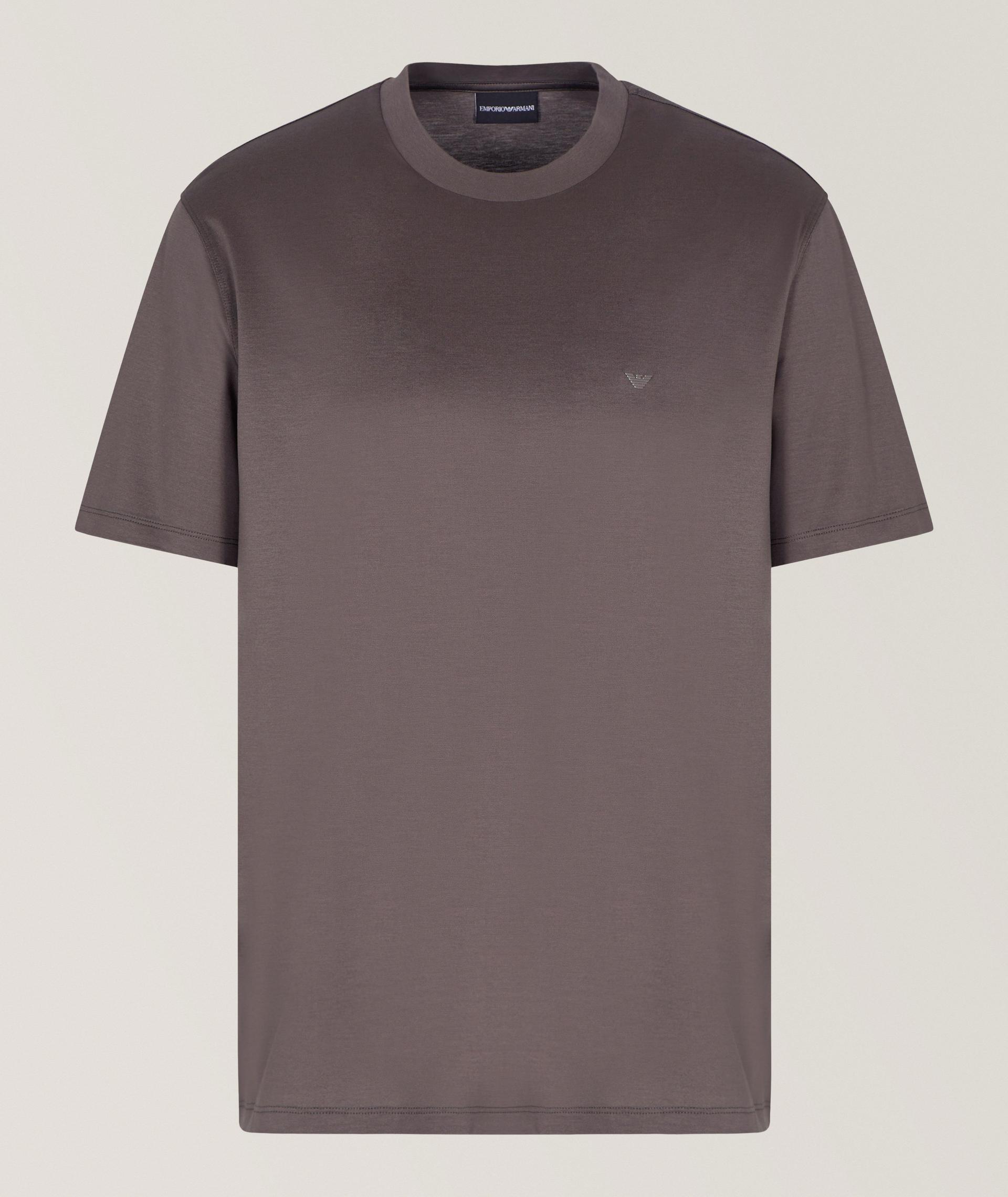 T-shirt en lyocell et en coton, collection Travel Essentials image 0