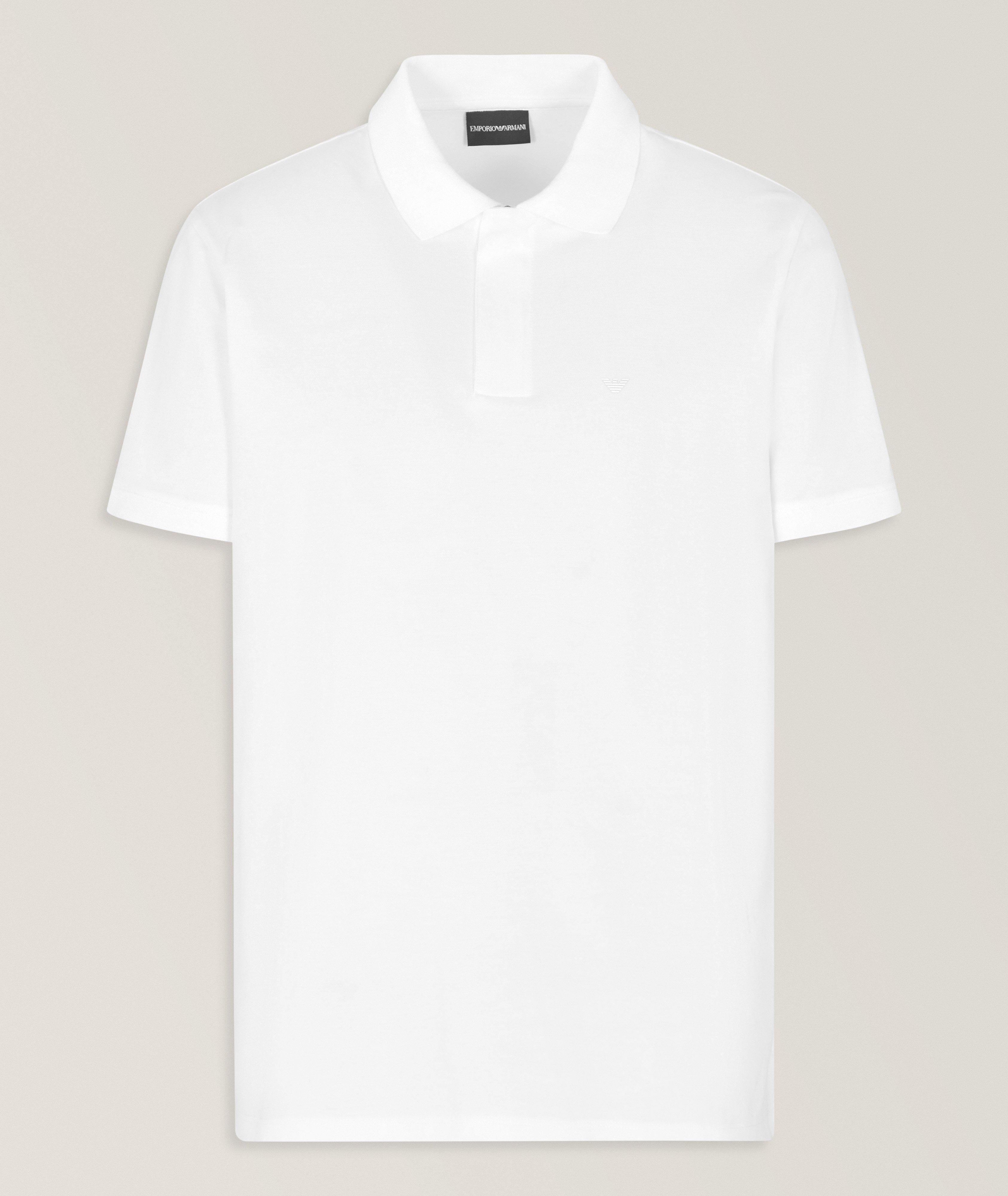 Polo en piqué de coton, collection Travel Essentials image 0