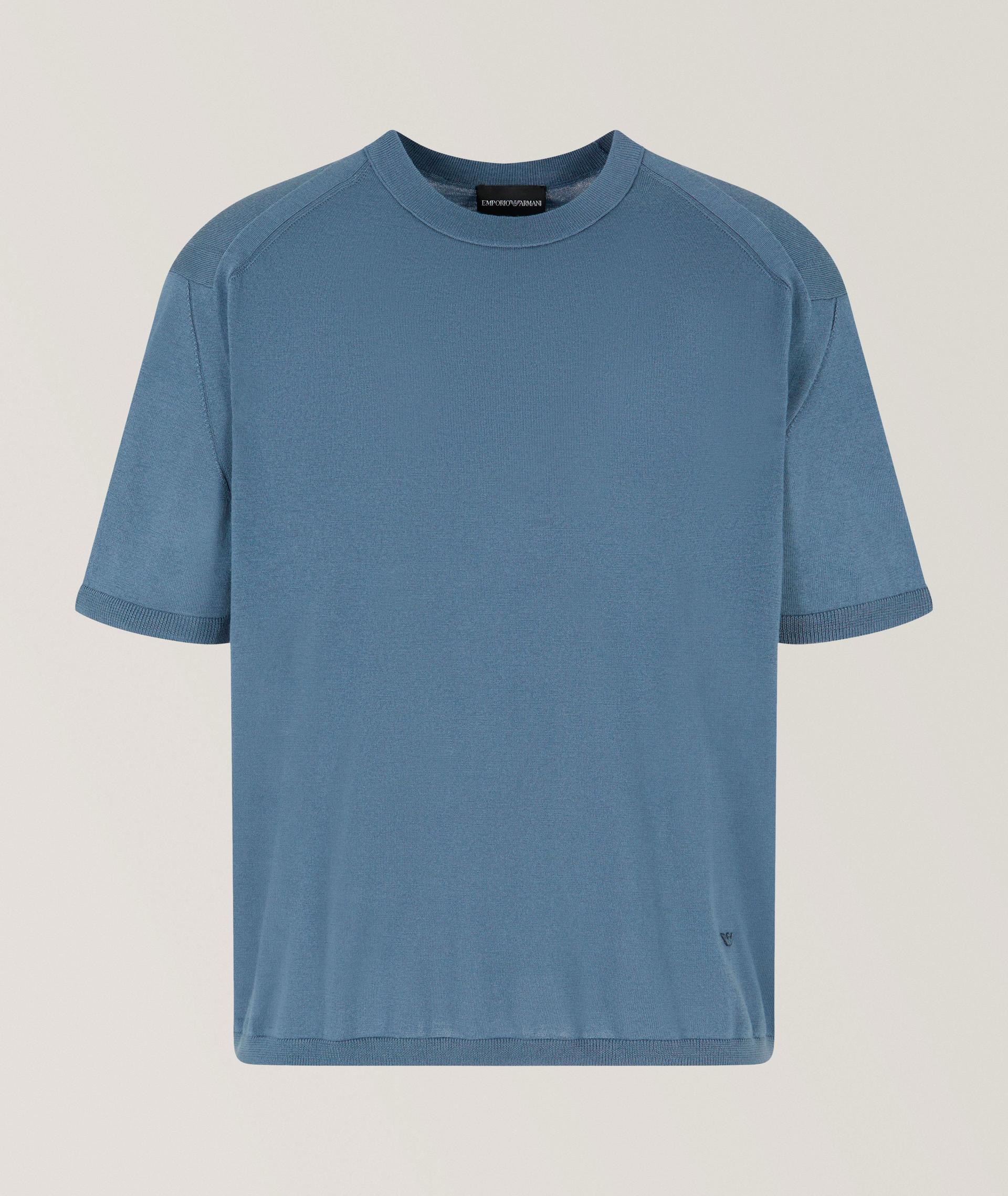 T-shirt en mélange de lyocell image 0
