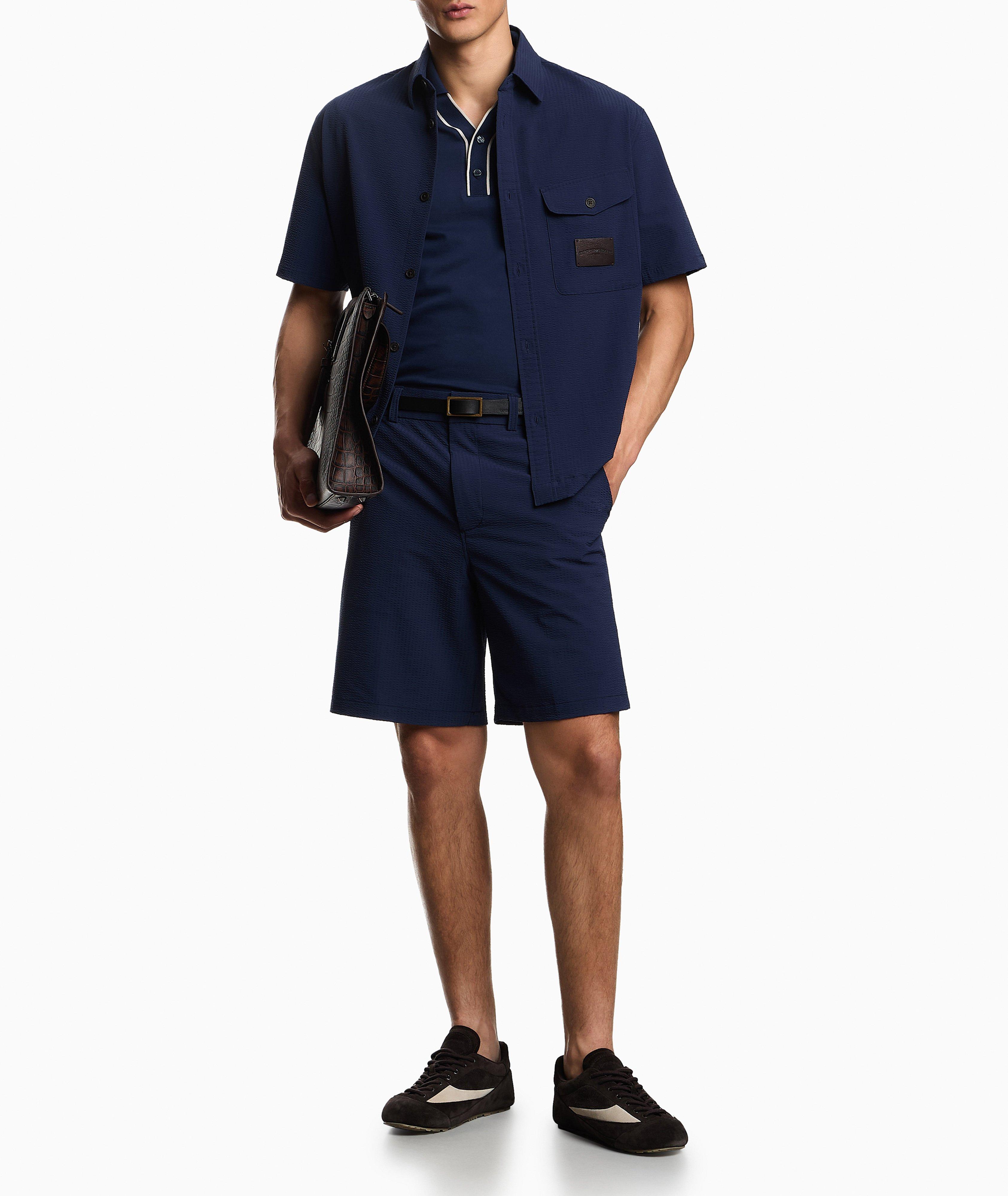 Seersucker Chino Shorts image 4