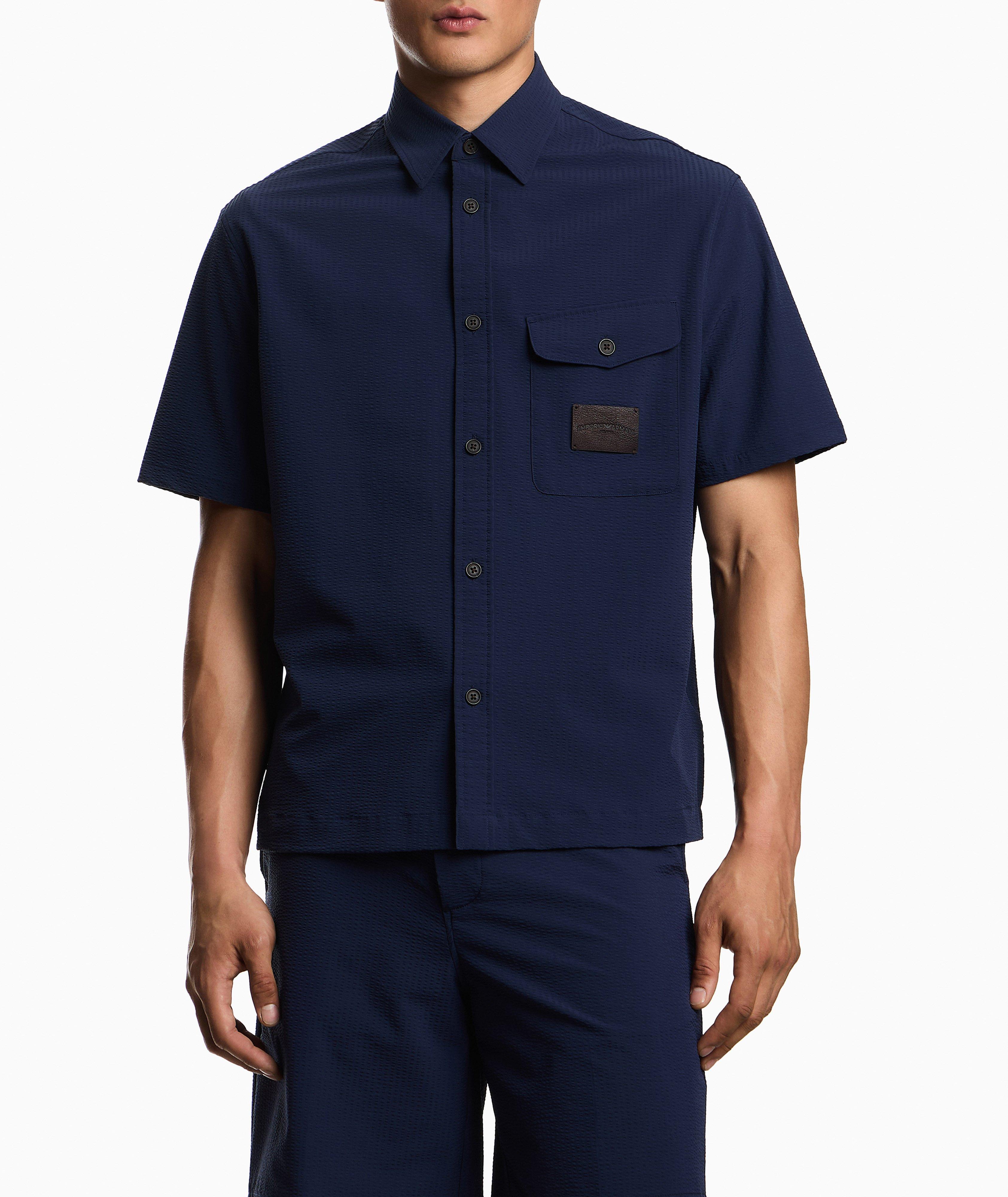 Seersucker Short-Sleeve Shirt image 1