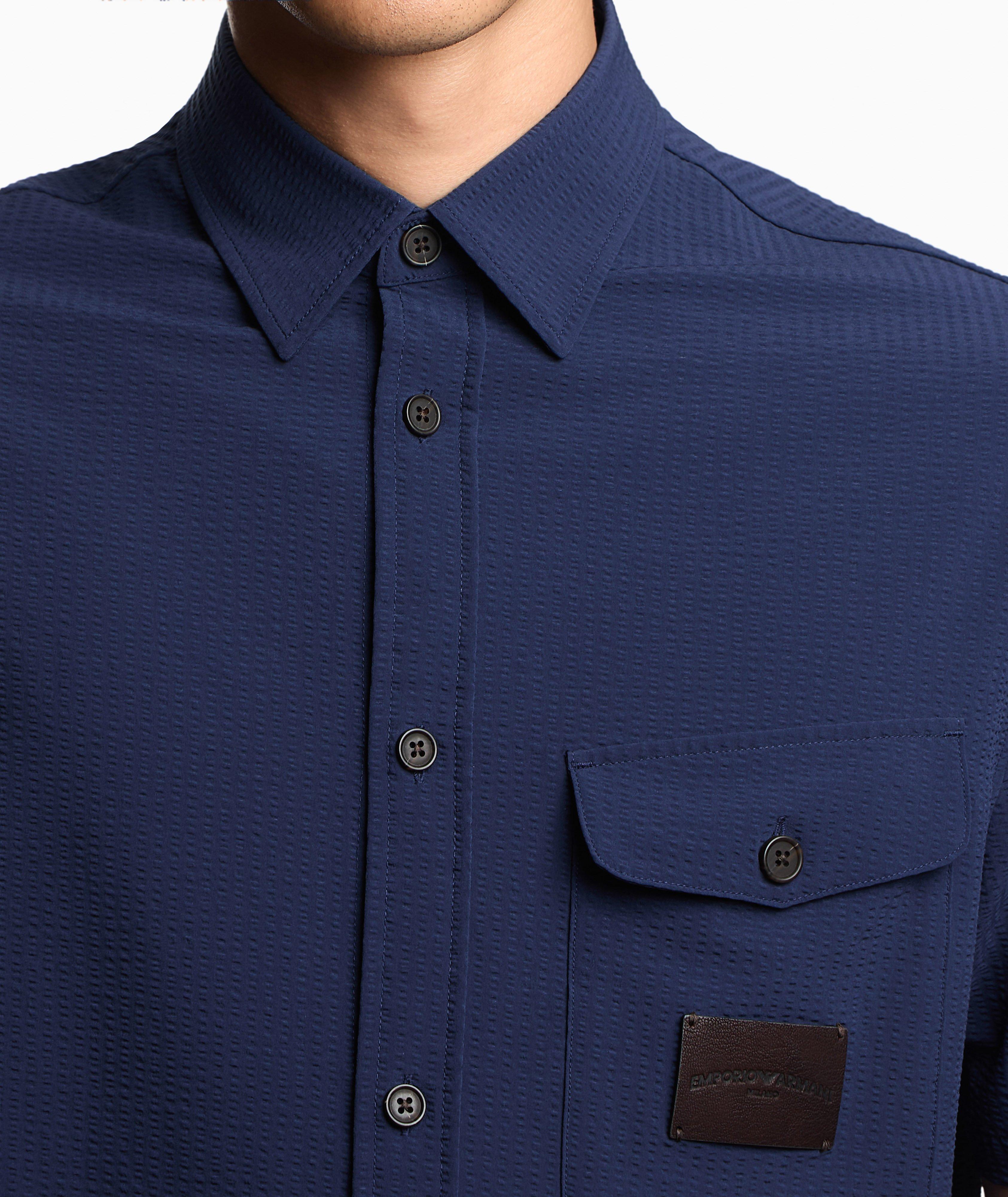 Seersucker Short-Sleeve Shirt image 3