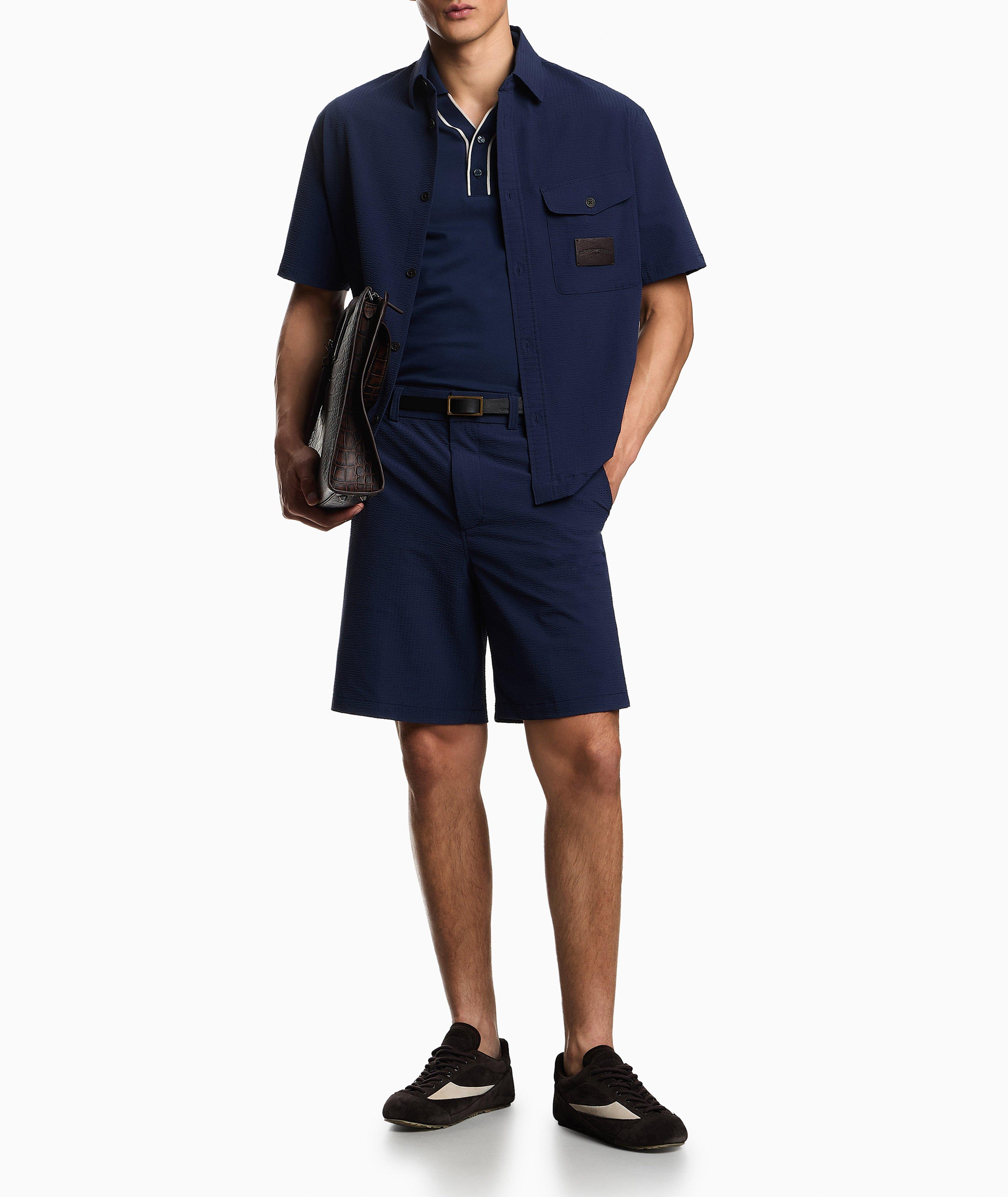Seersucker Short-Sleeve Shirt image 4