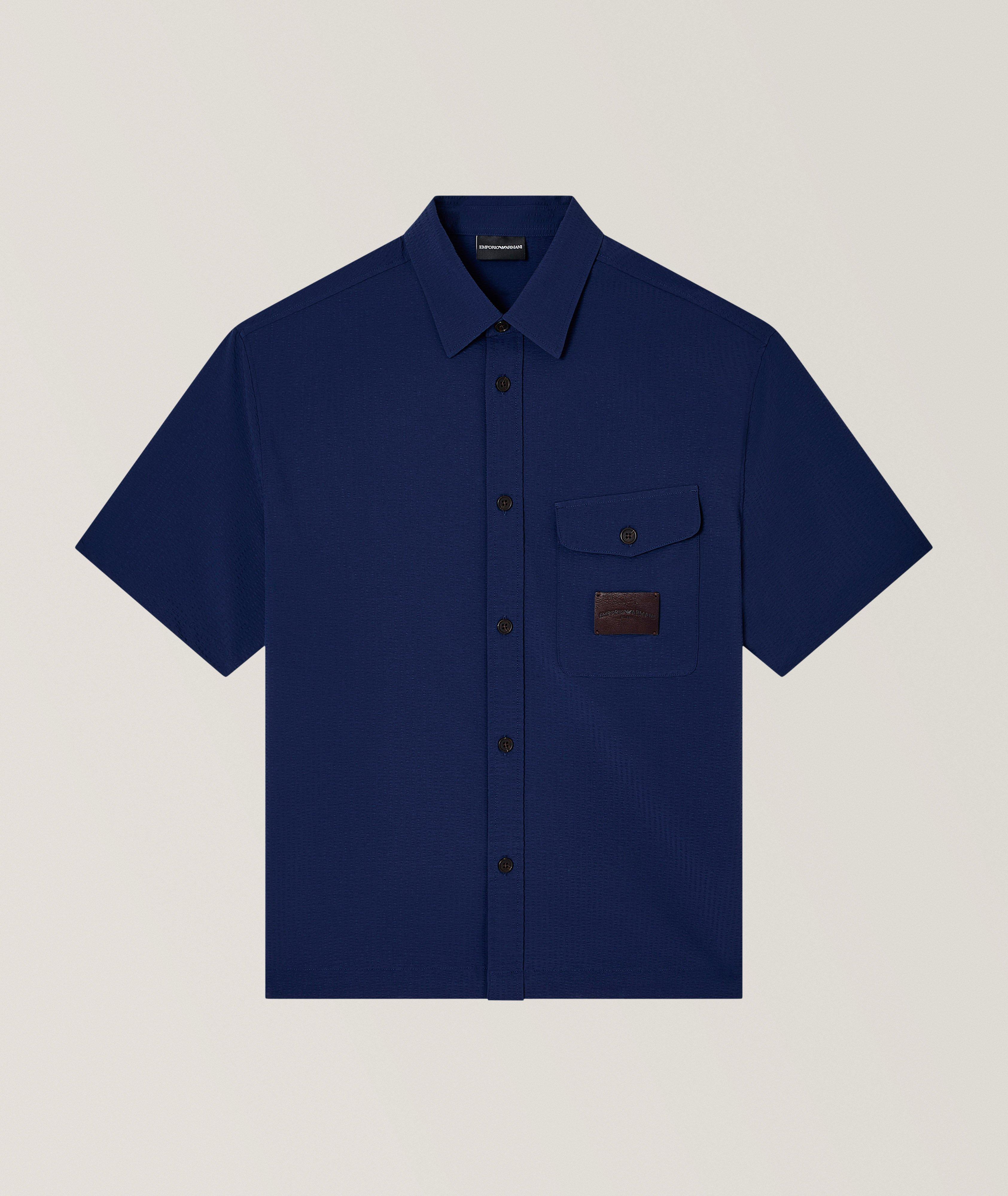 Seersucker Short-Sleeve Shirt image 0