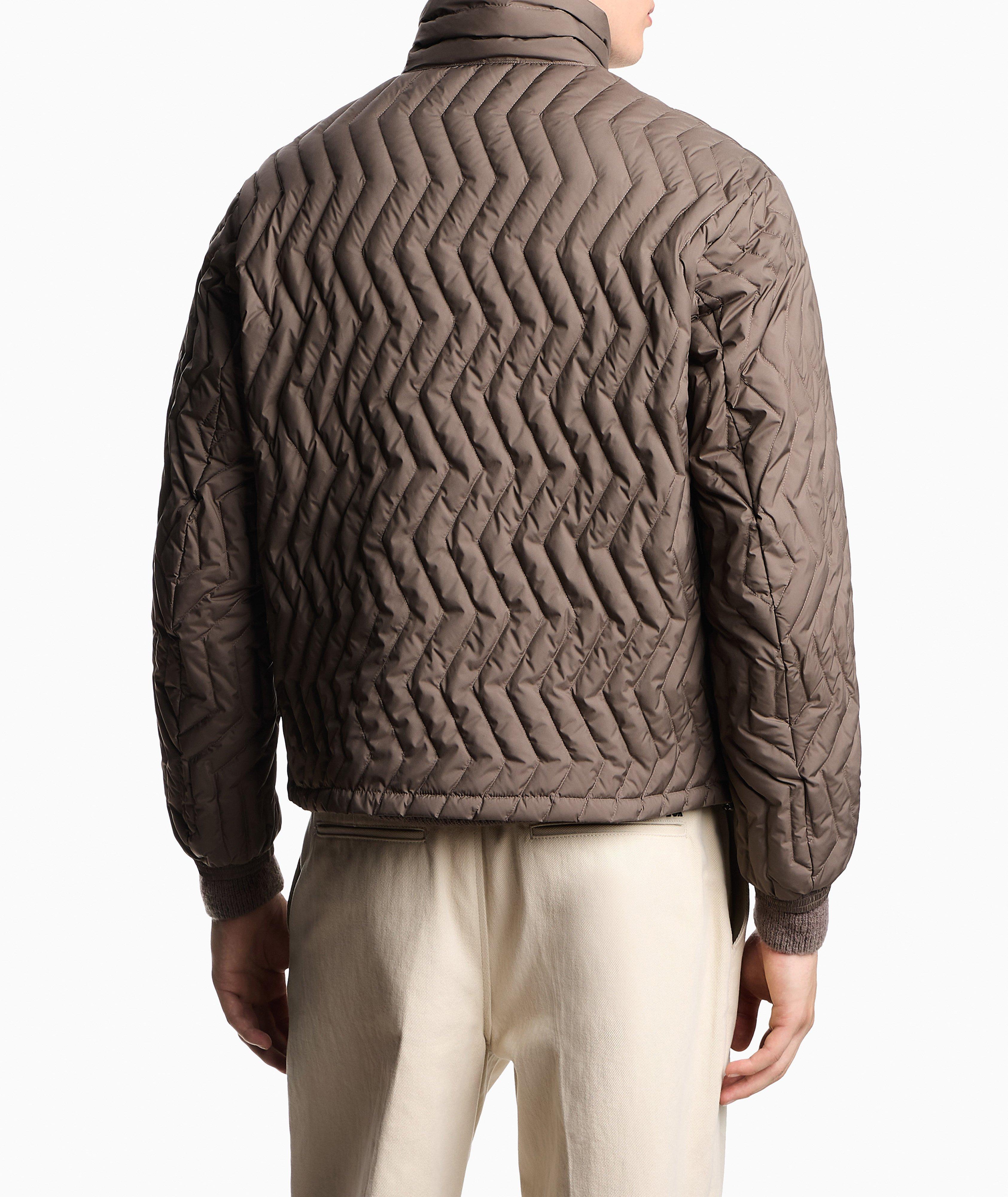 Chevron Down-Filled Ripstop Coat image 2