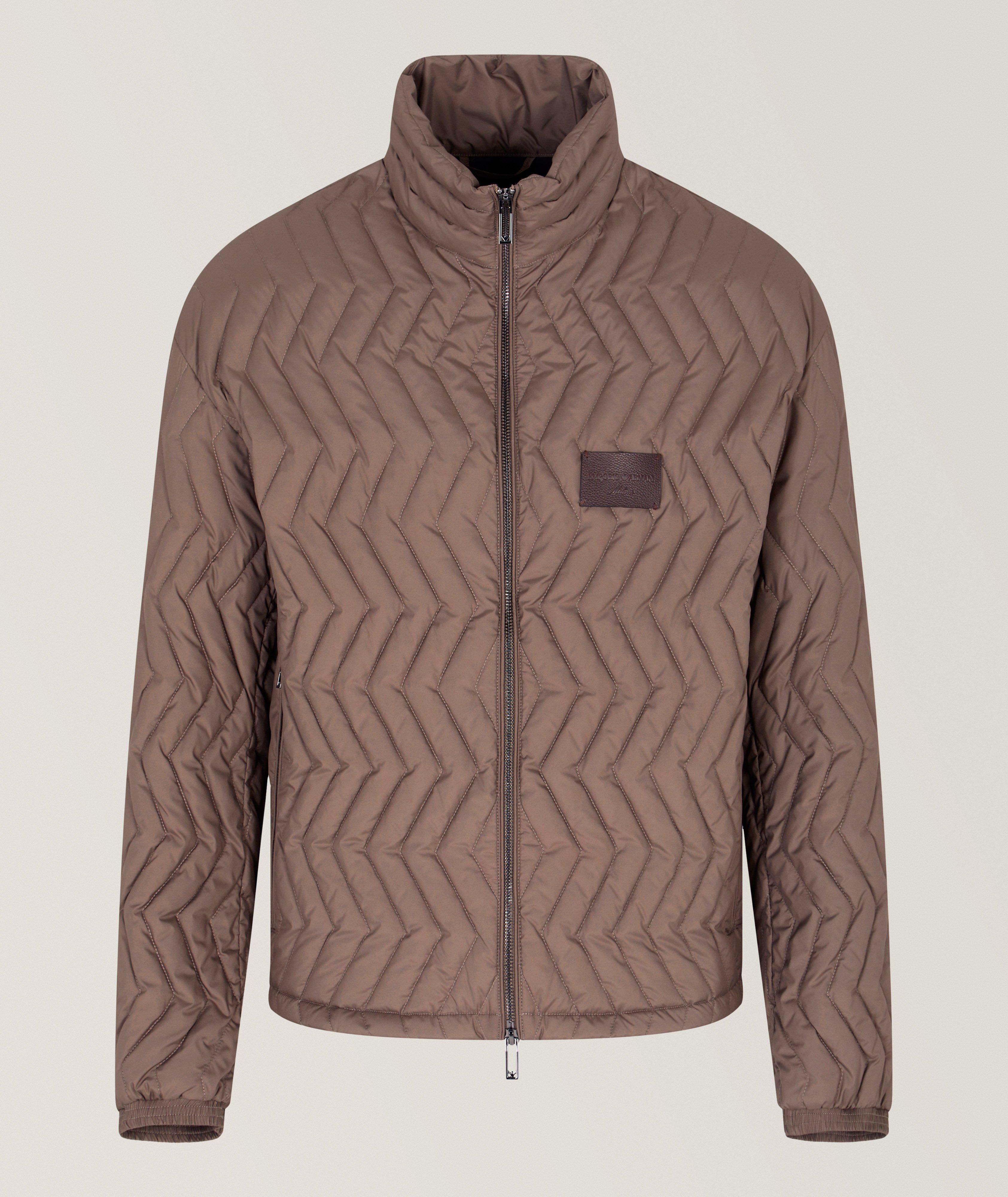 Chevron Down-Filled Ripstop Coat image 0