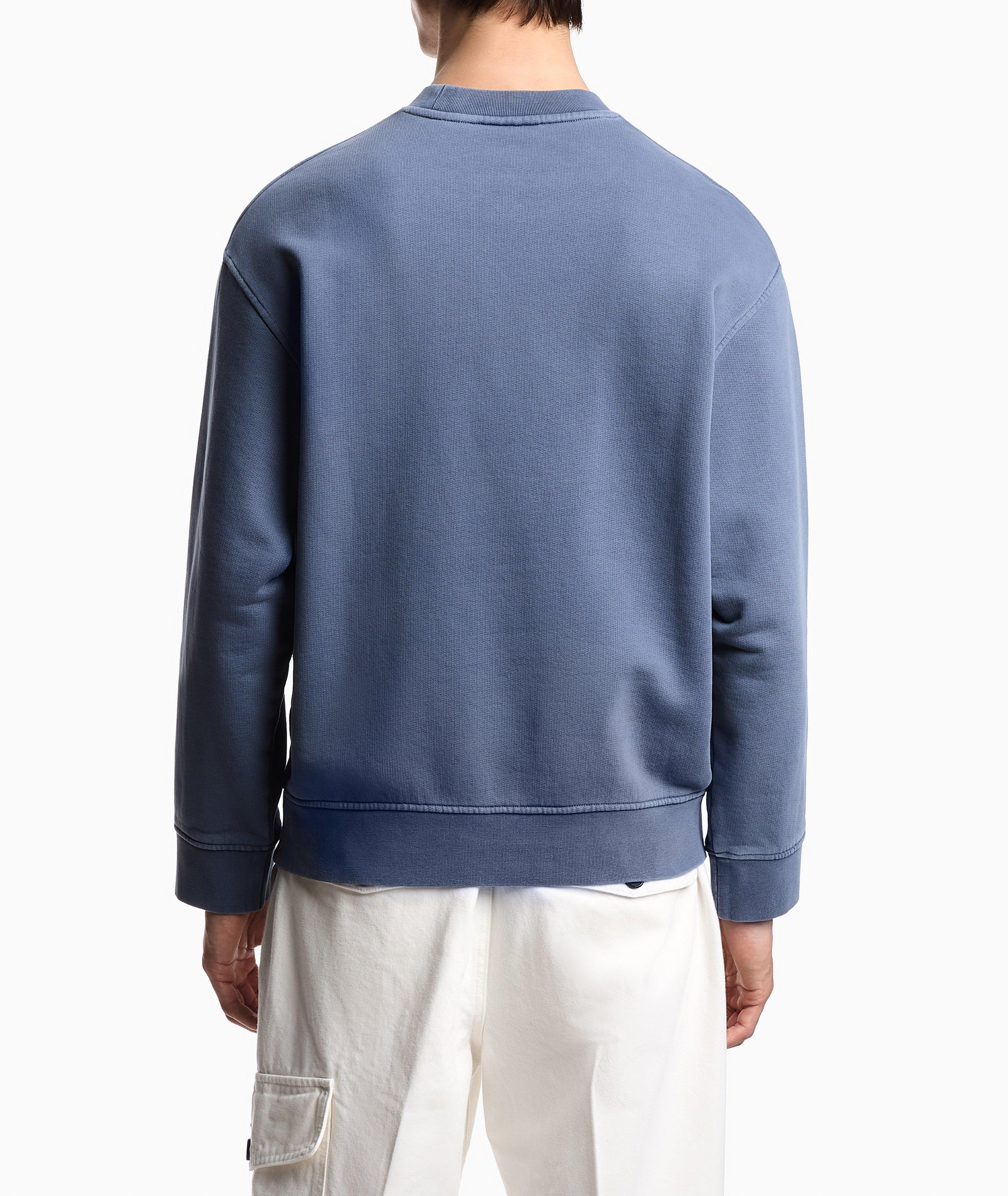 Patch Pocket French Terry Jersey Sweatshirt  image 2