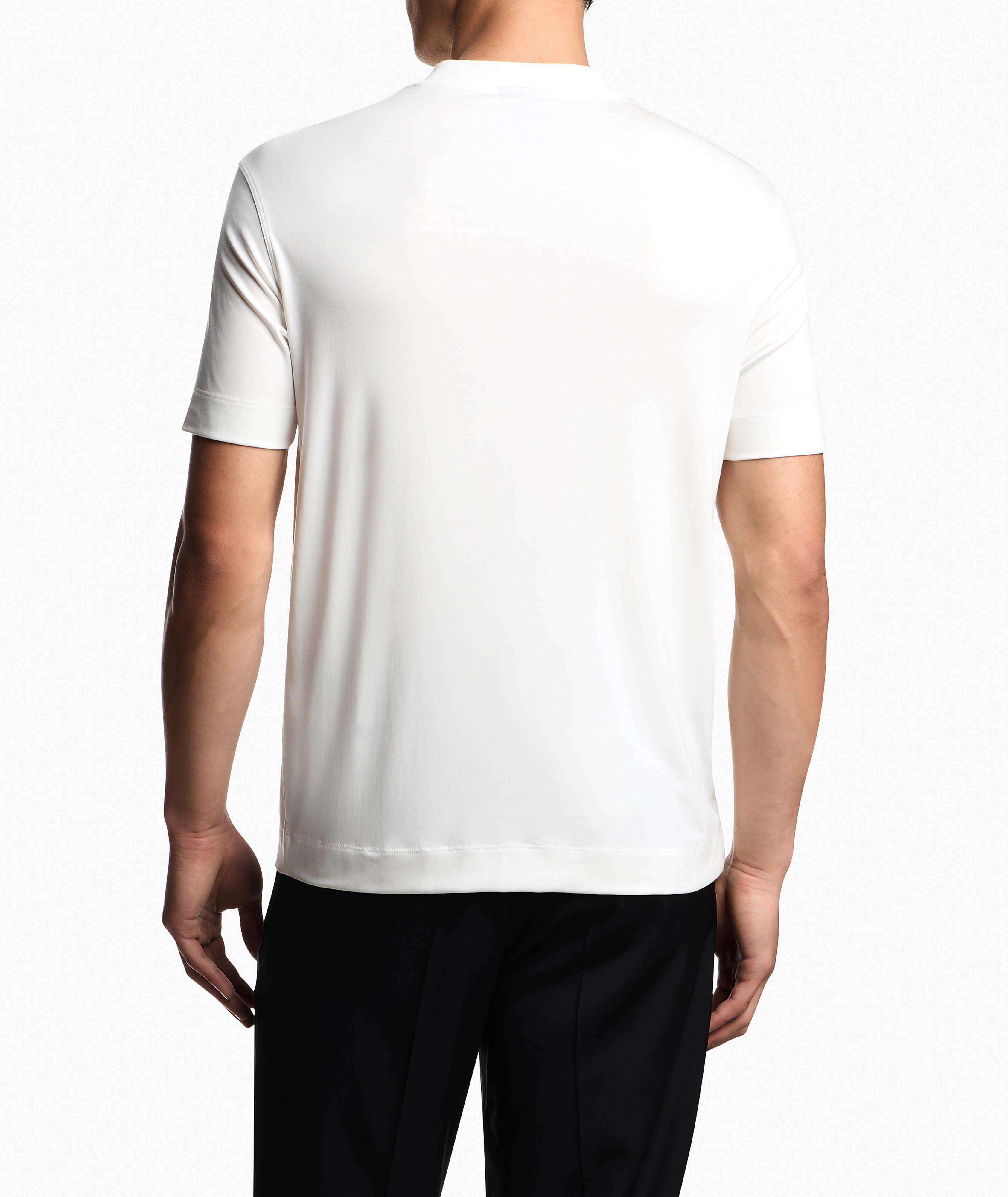 T-shirt en mélange de modal et de soie image 2