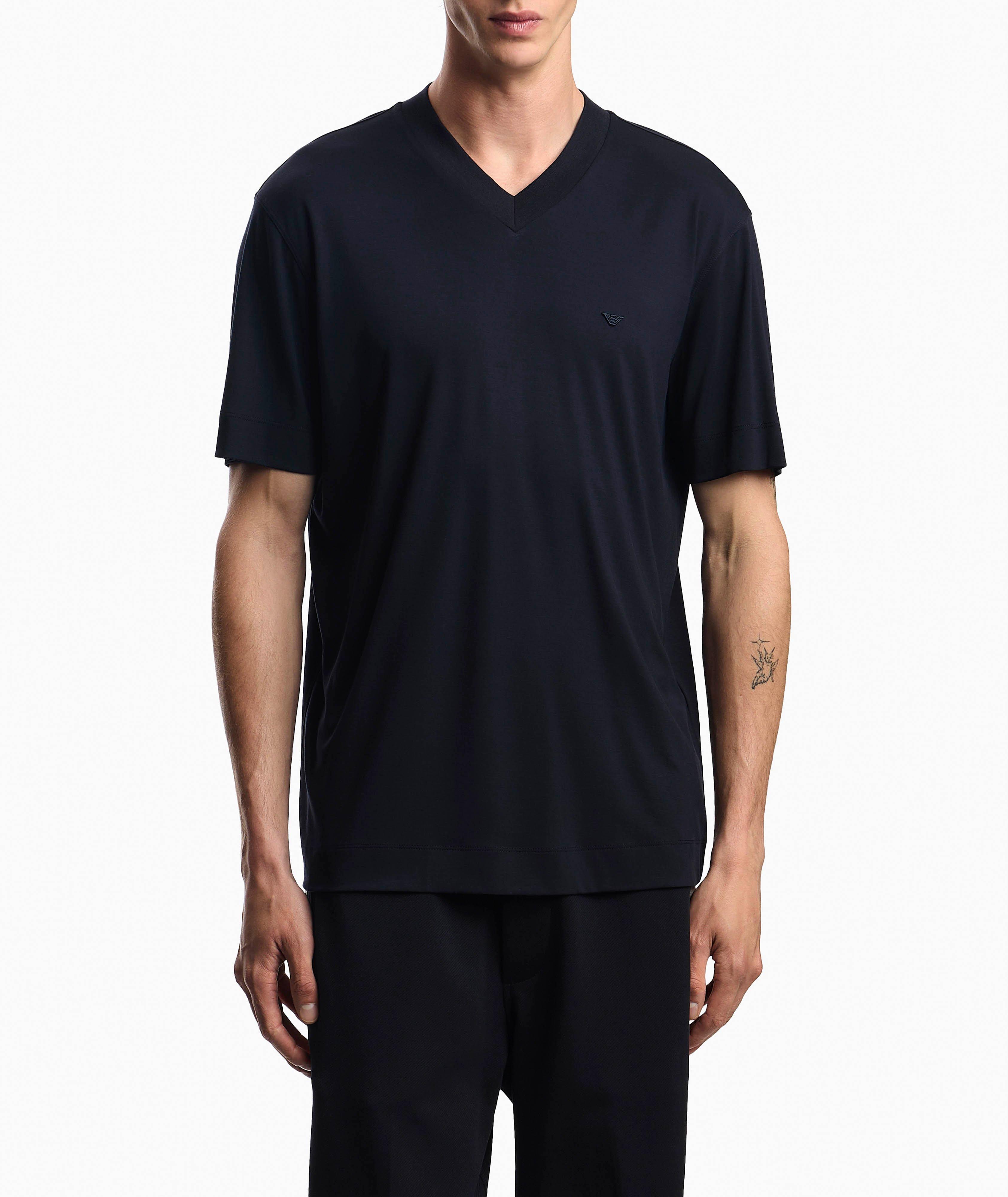 T-shirt en mélange de modal et de soie image 1