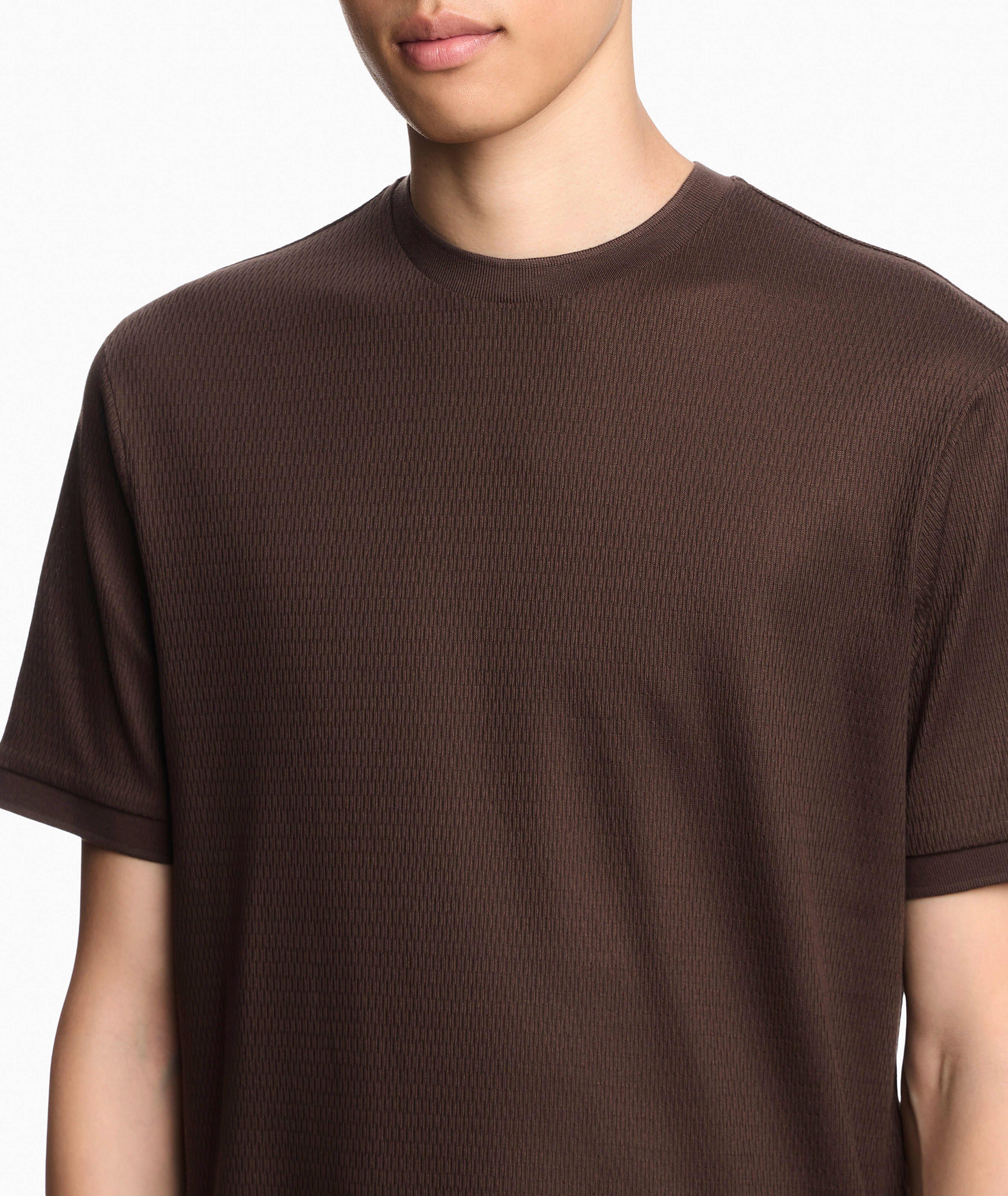 T-shirt en jersey texturé, collection ASV axée sur la durabilité image 3