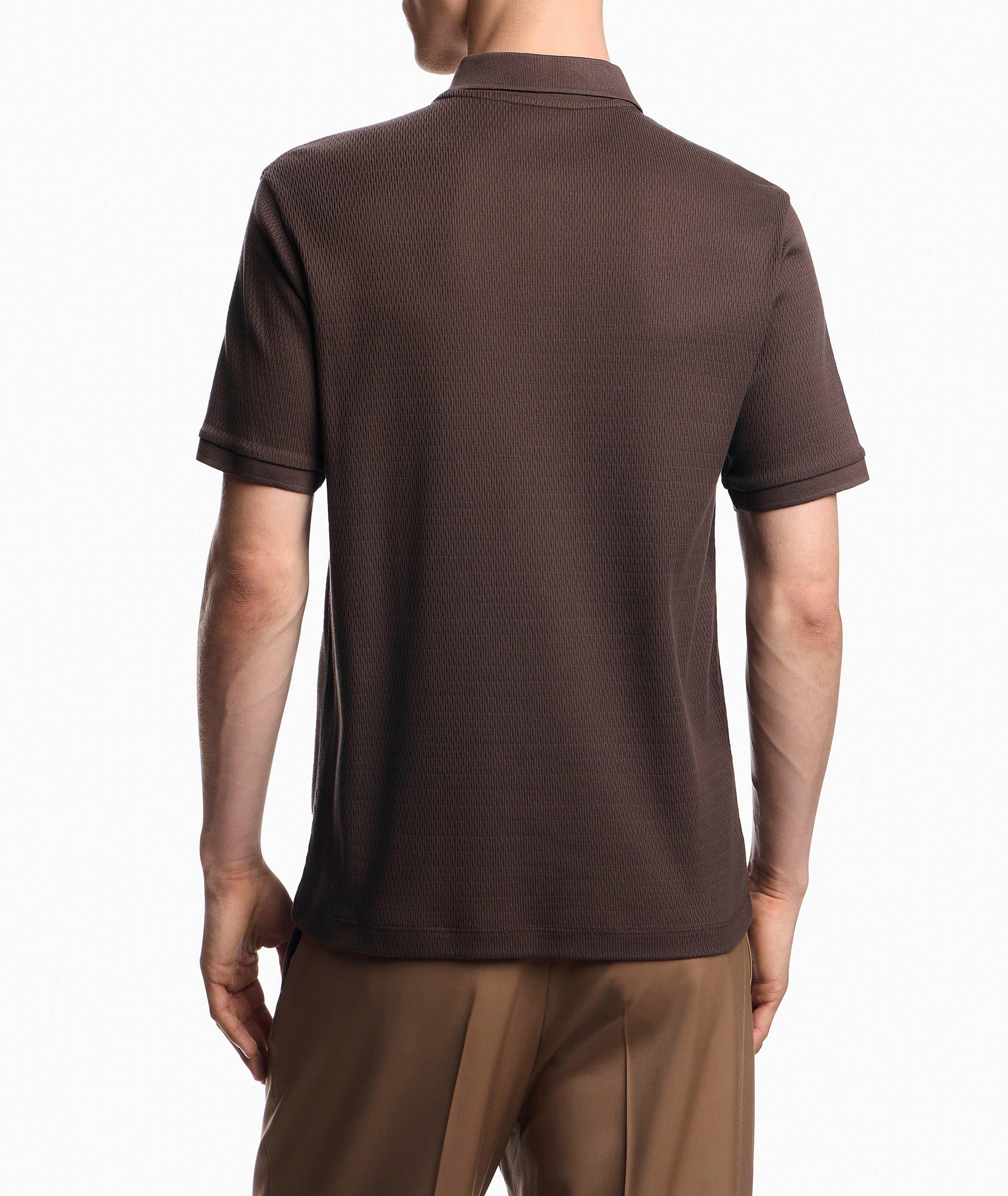 Polo en jersey de coton image 2