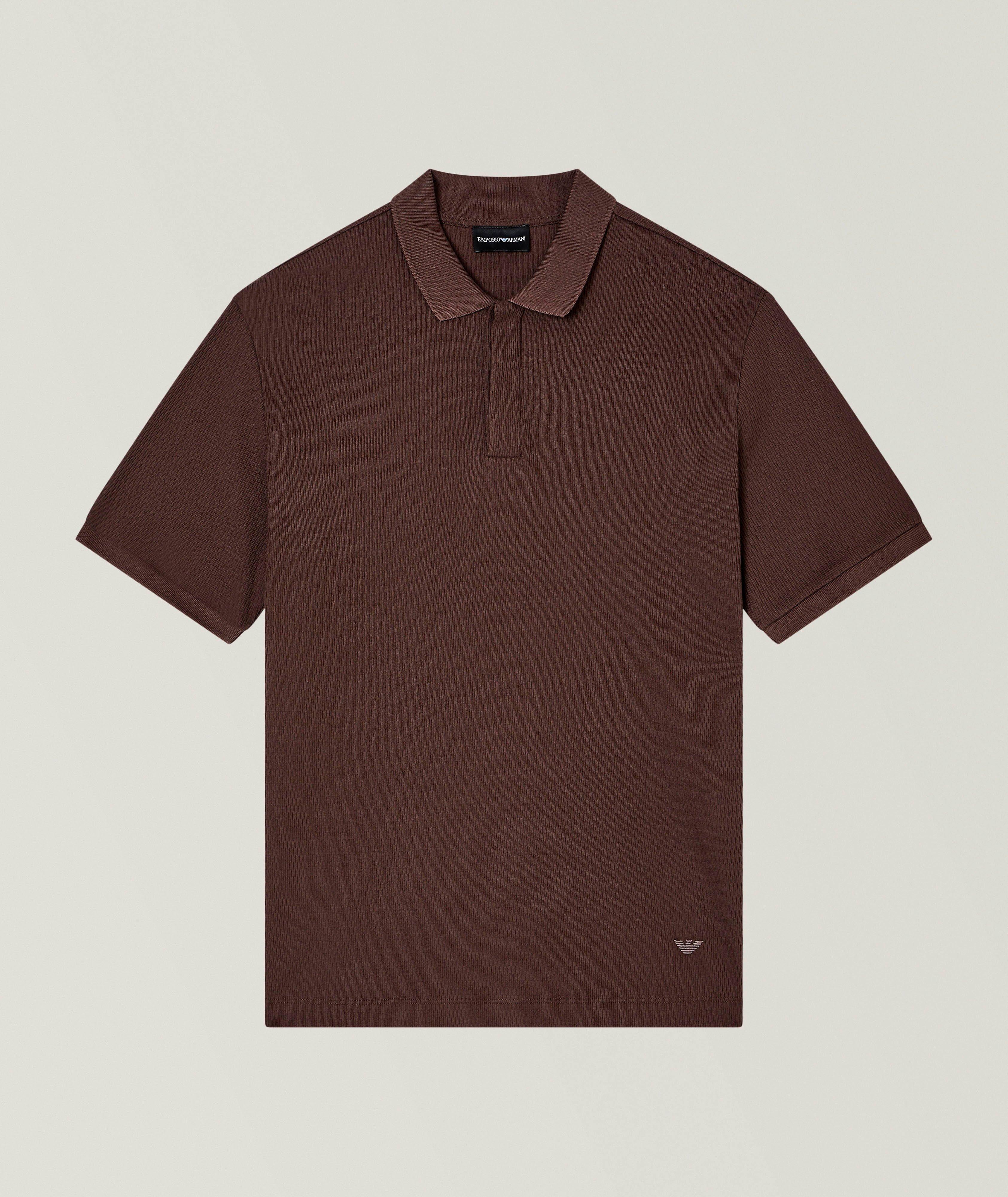 Polo en jersey de coton image 0