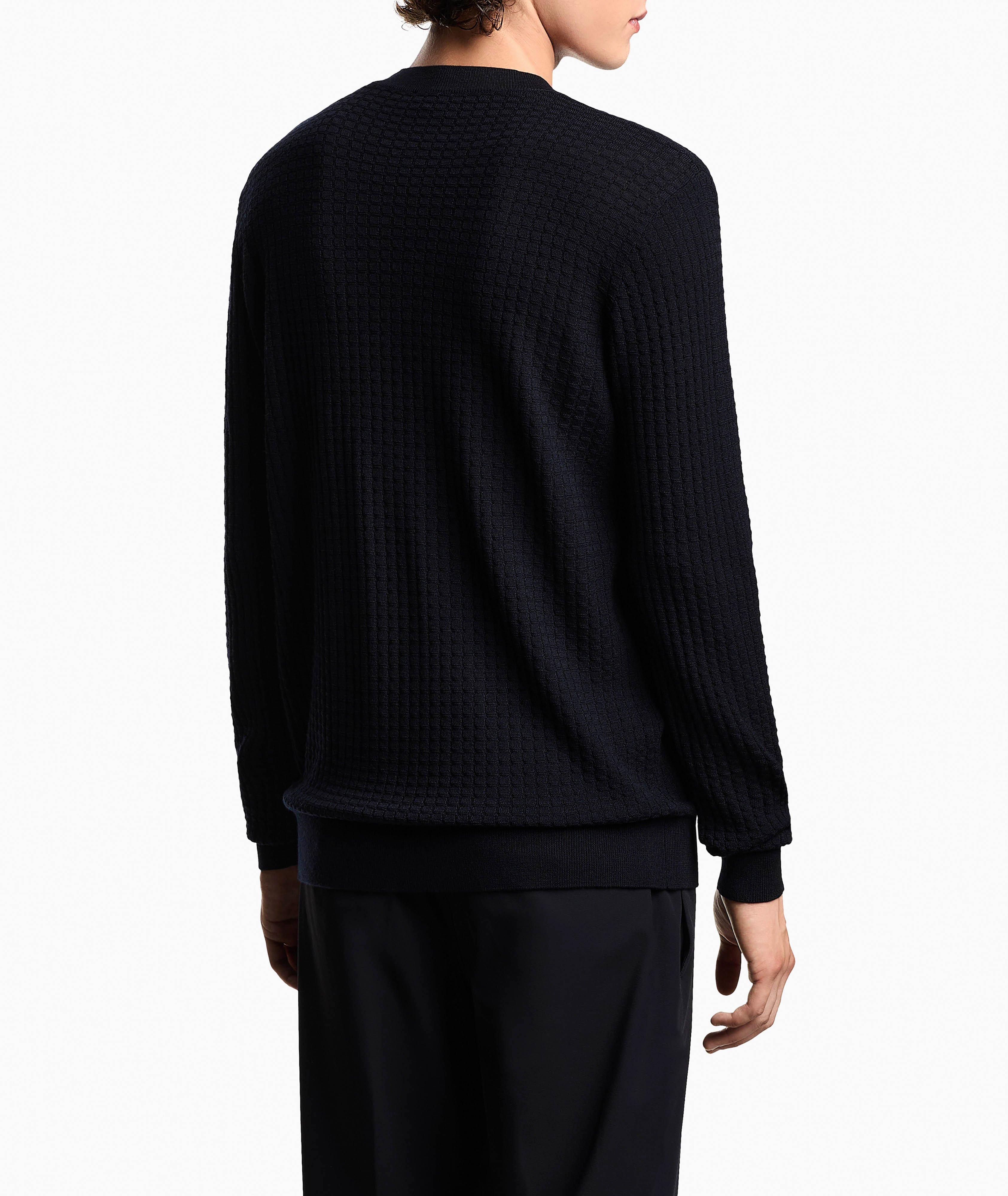 Pull à motif géométrique, collection ASV axée sur la durabilité image 2