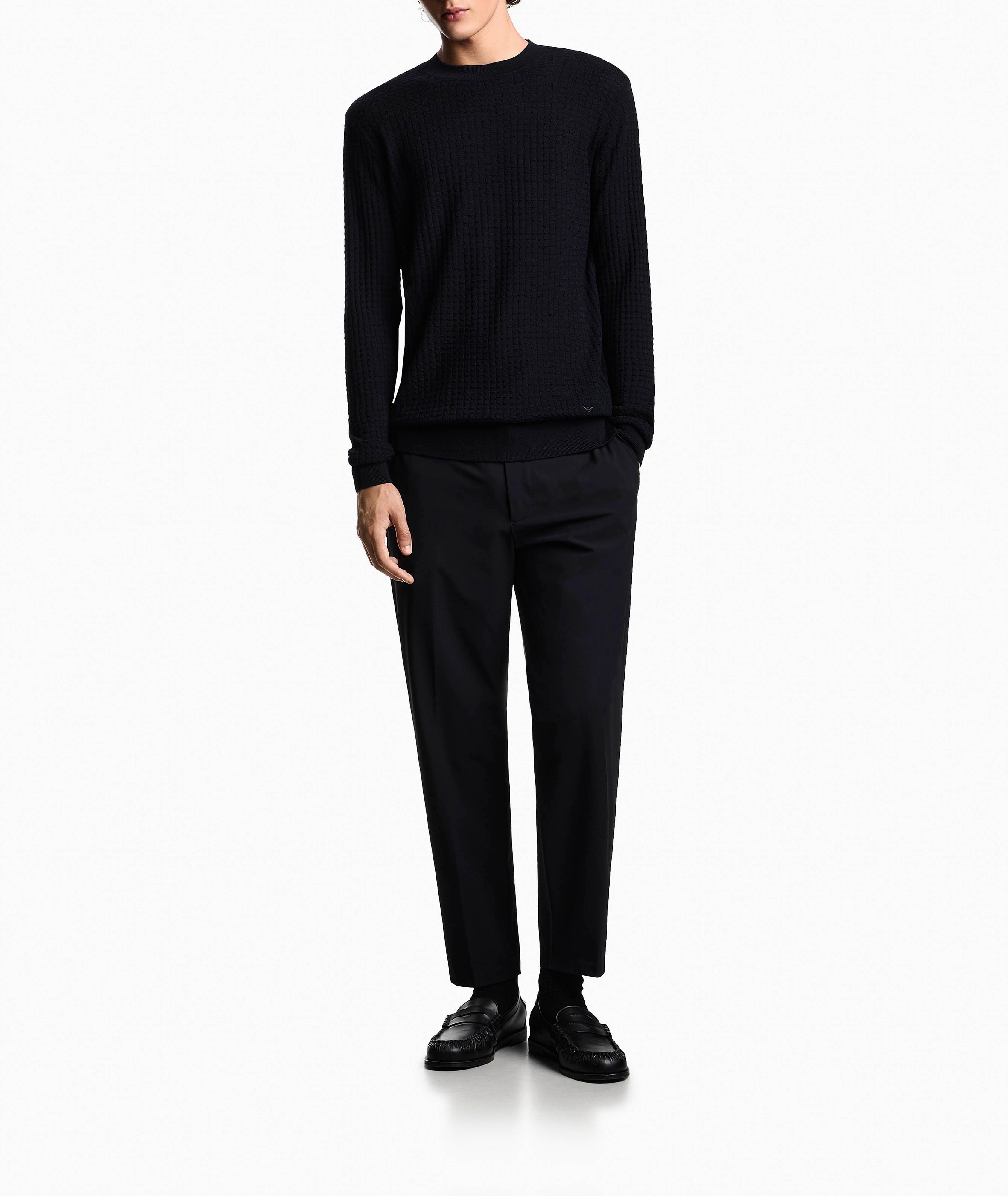 Pull à motif géométrique, collection ASV axée sur la durabilité image 4