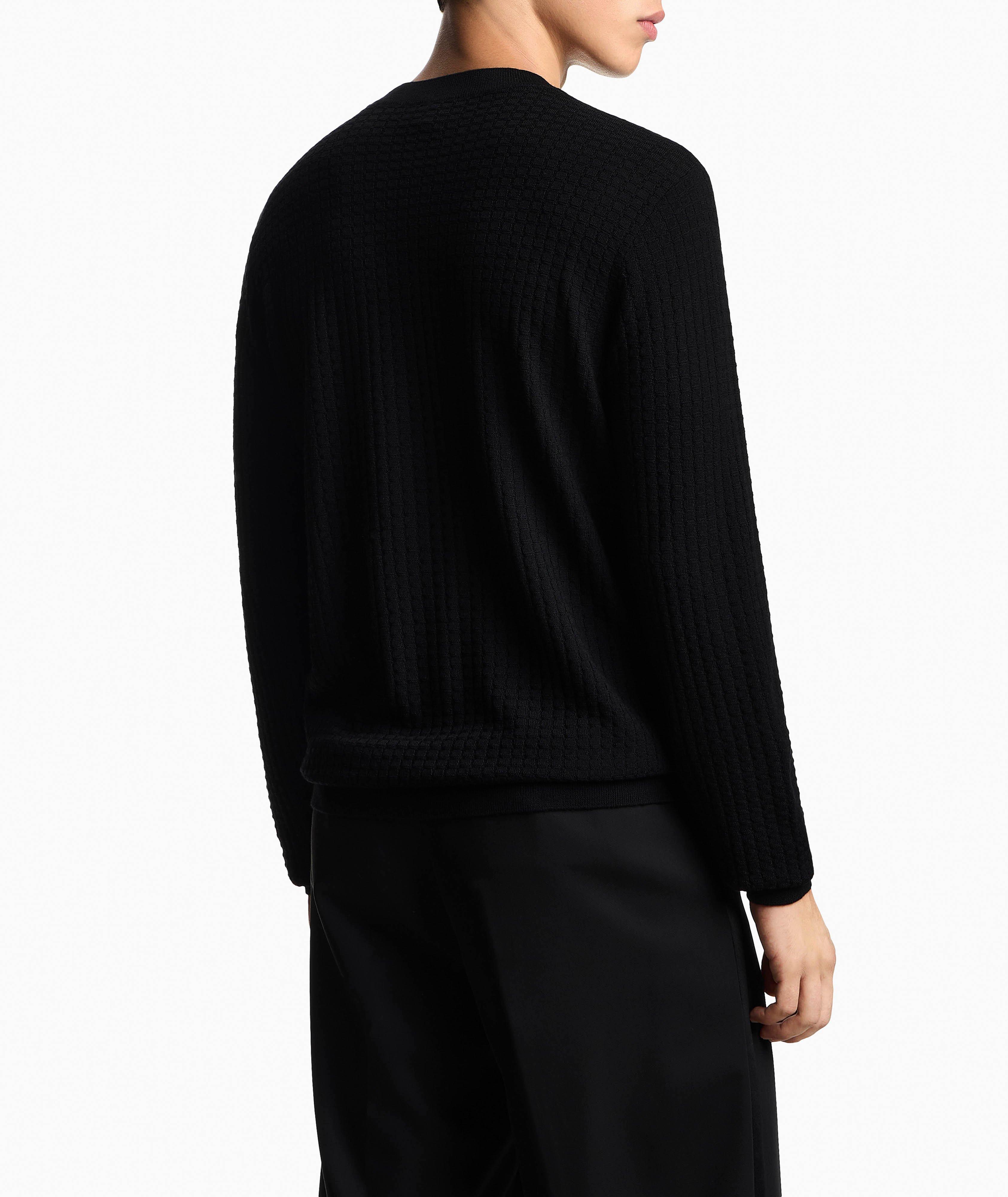 Pull à motif géométrique, collection ASV axée sur la durabilité image 2