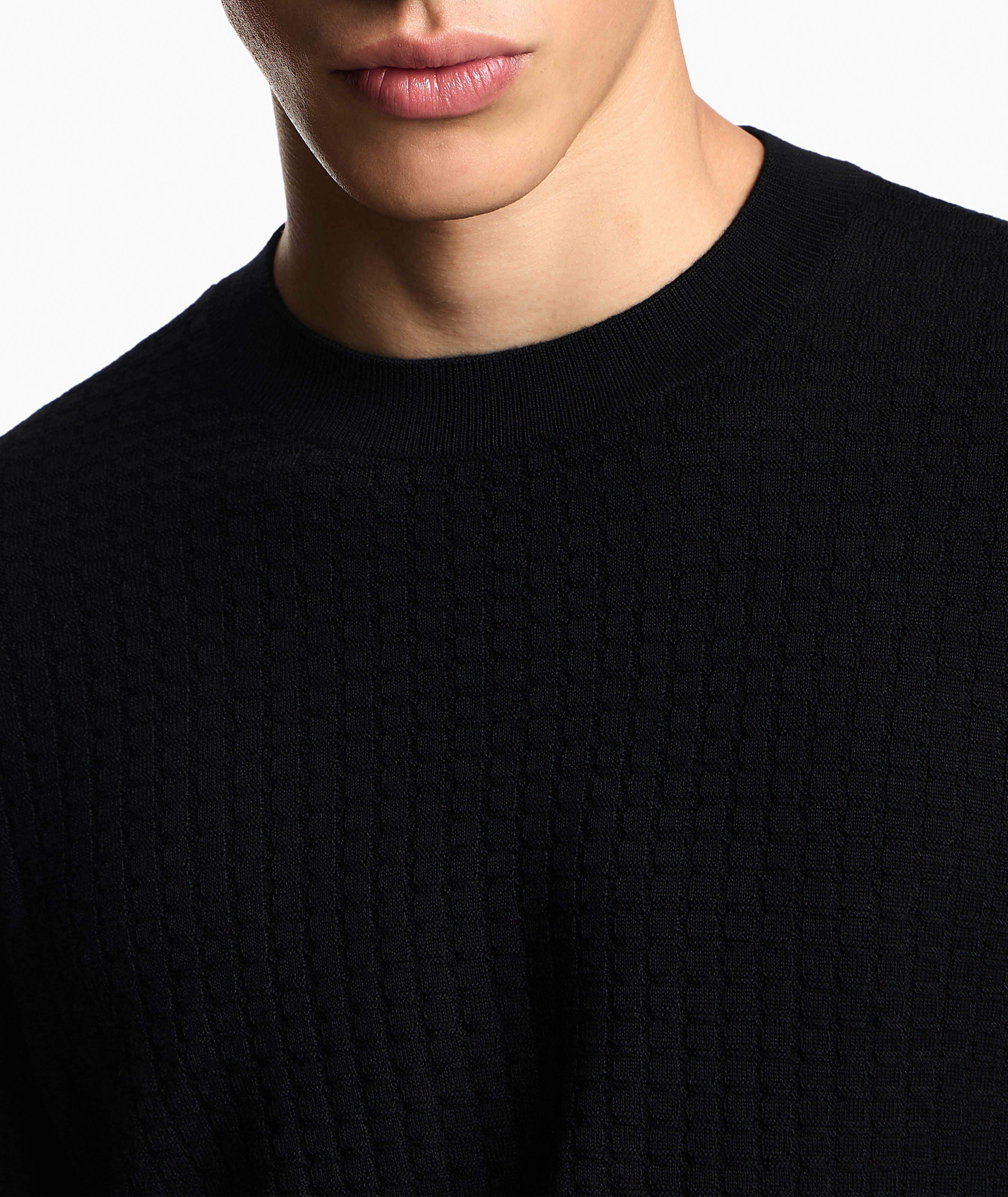 Pull à motif géométrique, collection ASV axée sur la durabilité image 3