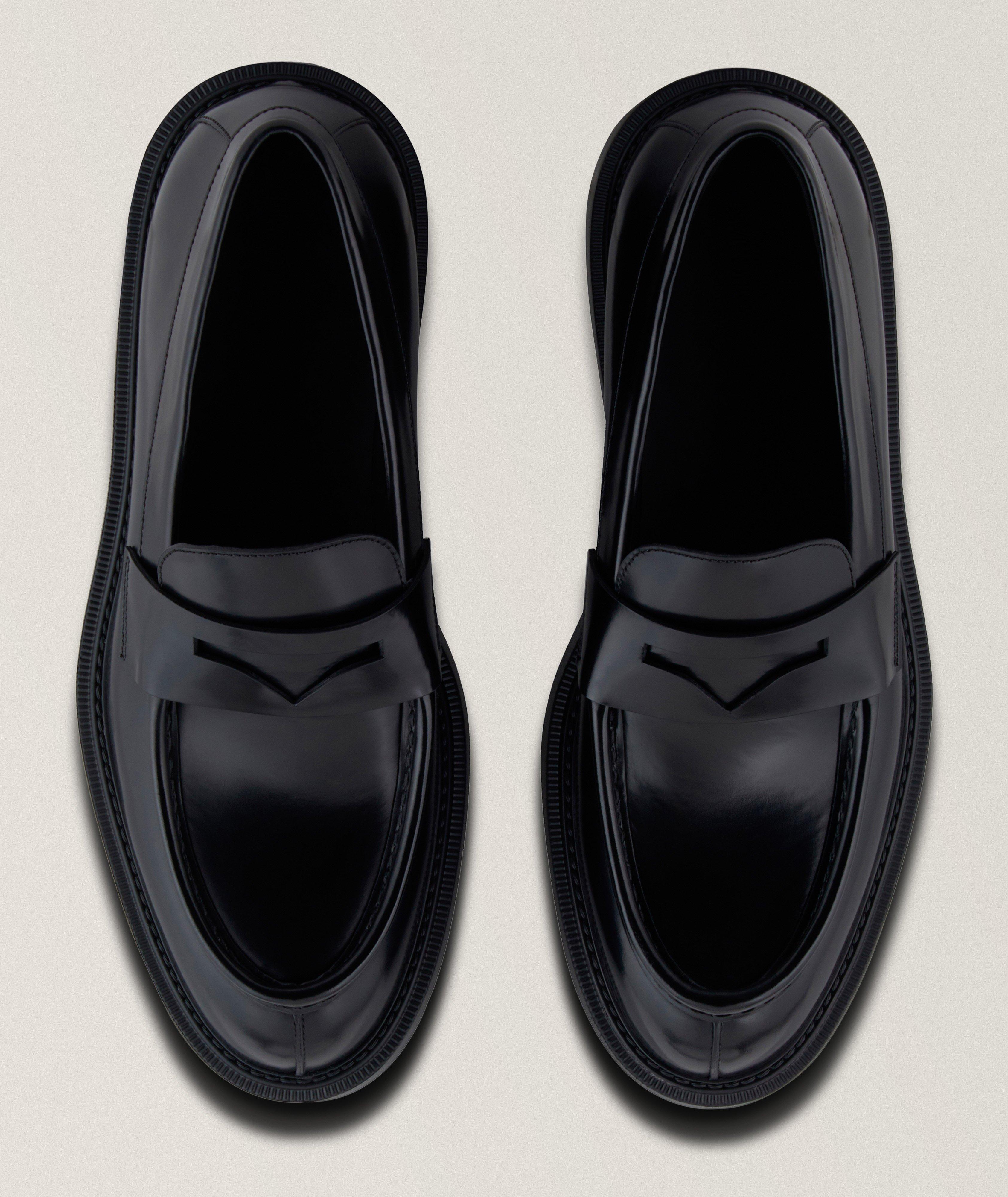 Mocassins à mors en cuir brossé image 1