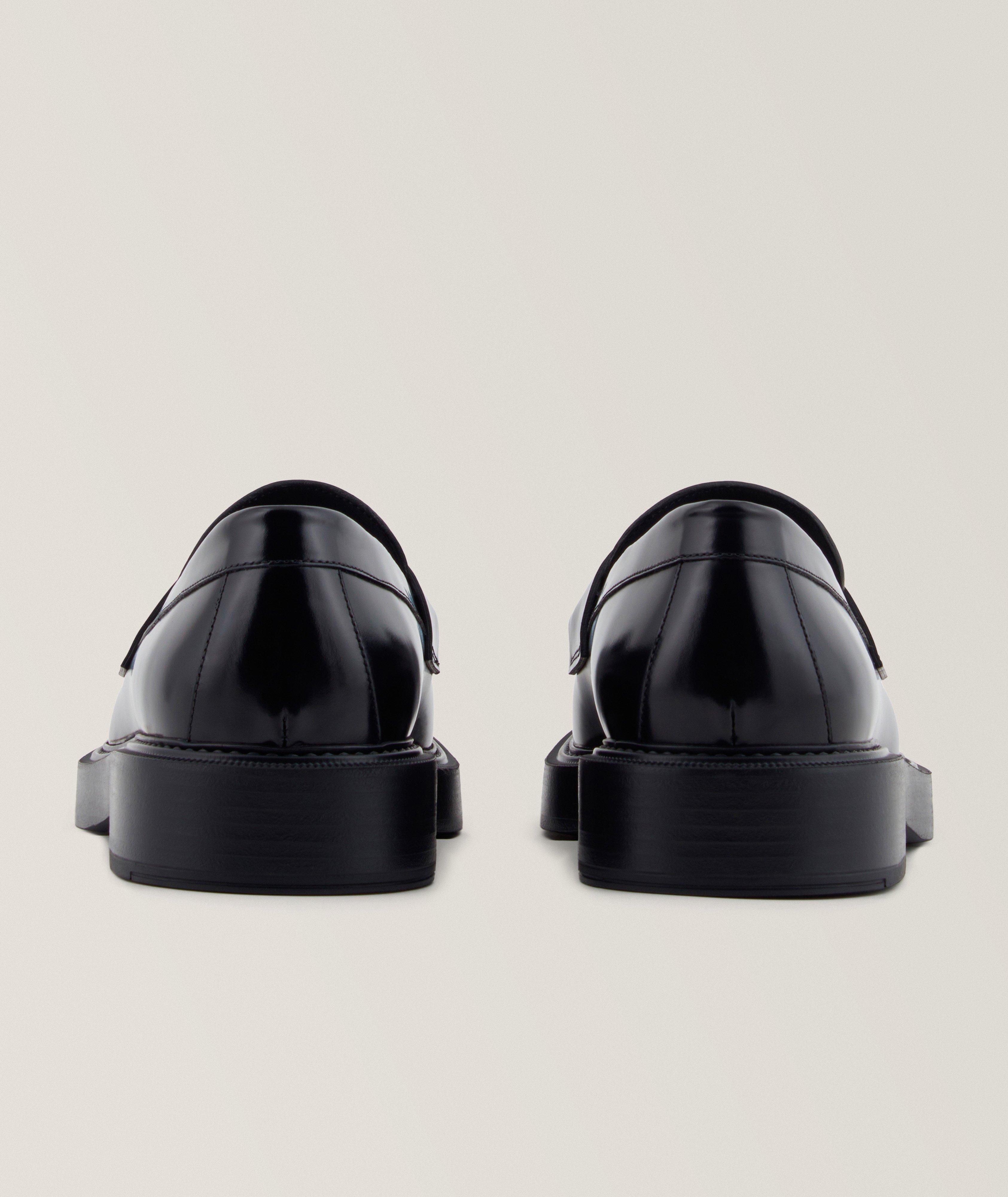 Mocassins à mors en cuir brossé image 2