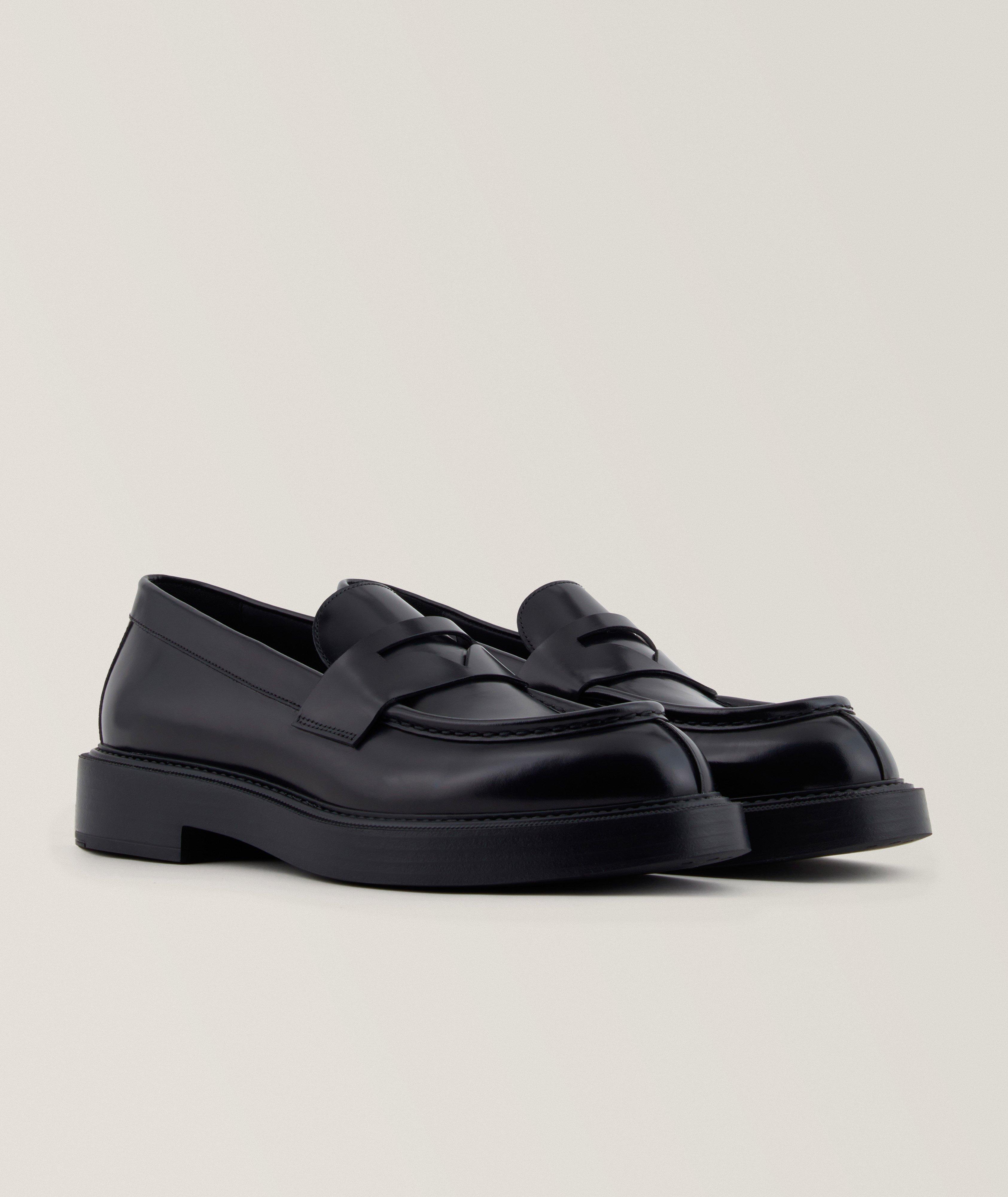 Mocassins à mors en cuir brossé image 3