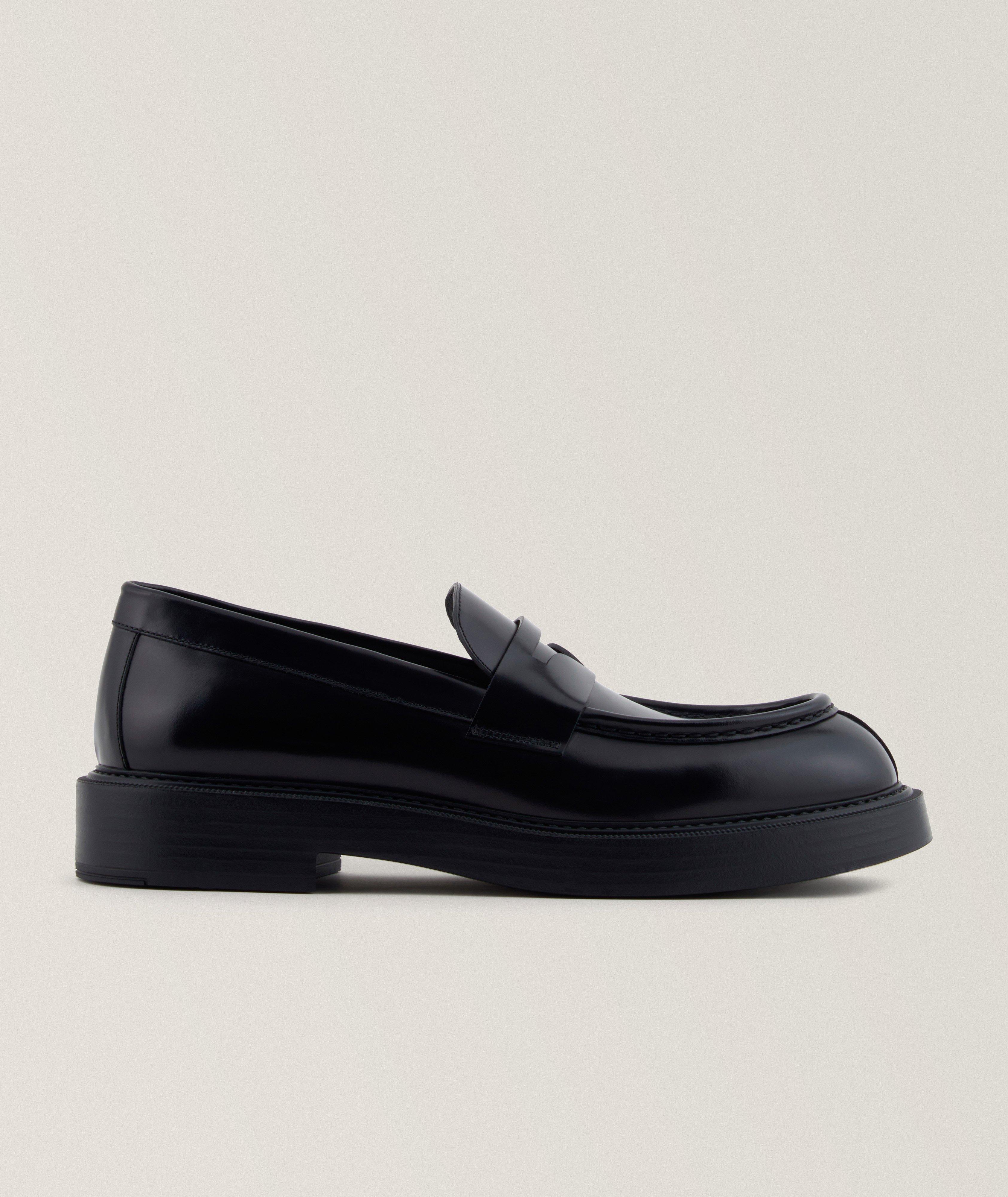 Mocassins à mors en cuir brossé image 0