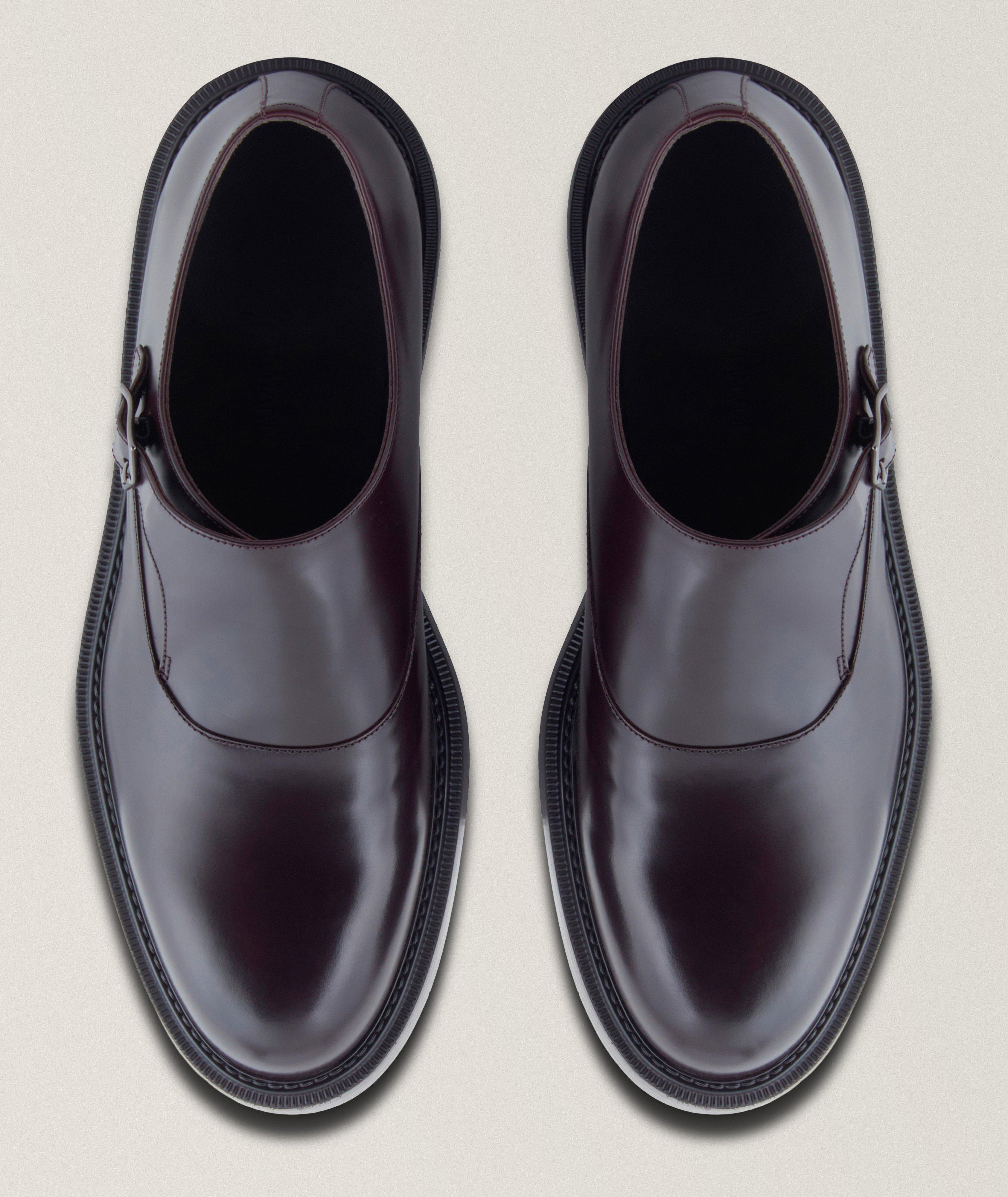 Souliers à boucle en cuir brossé image 1